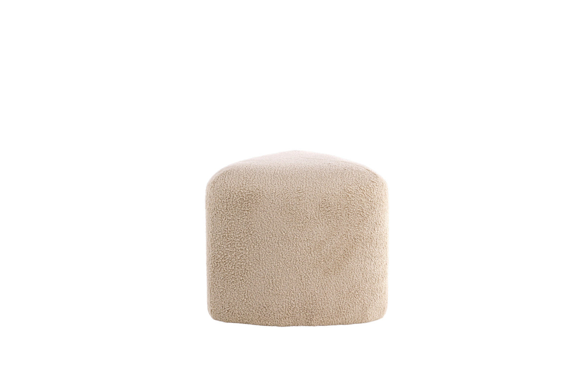 Peg Ottoman / Pouf in Beige präsentiert im Onlineshop von KAQTU Design AG. Pouf ist von Venture Home