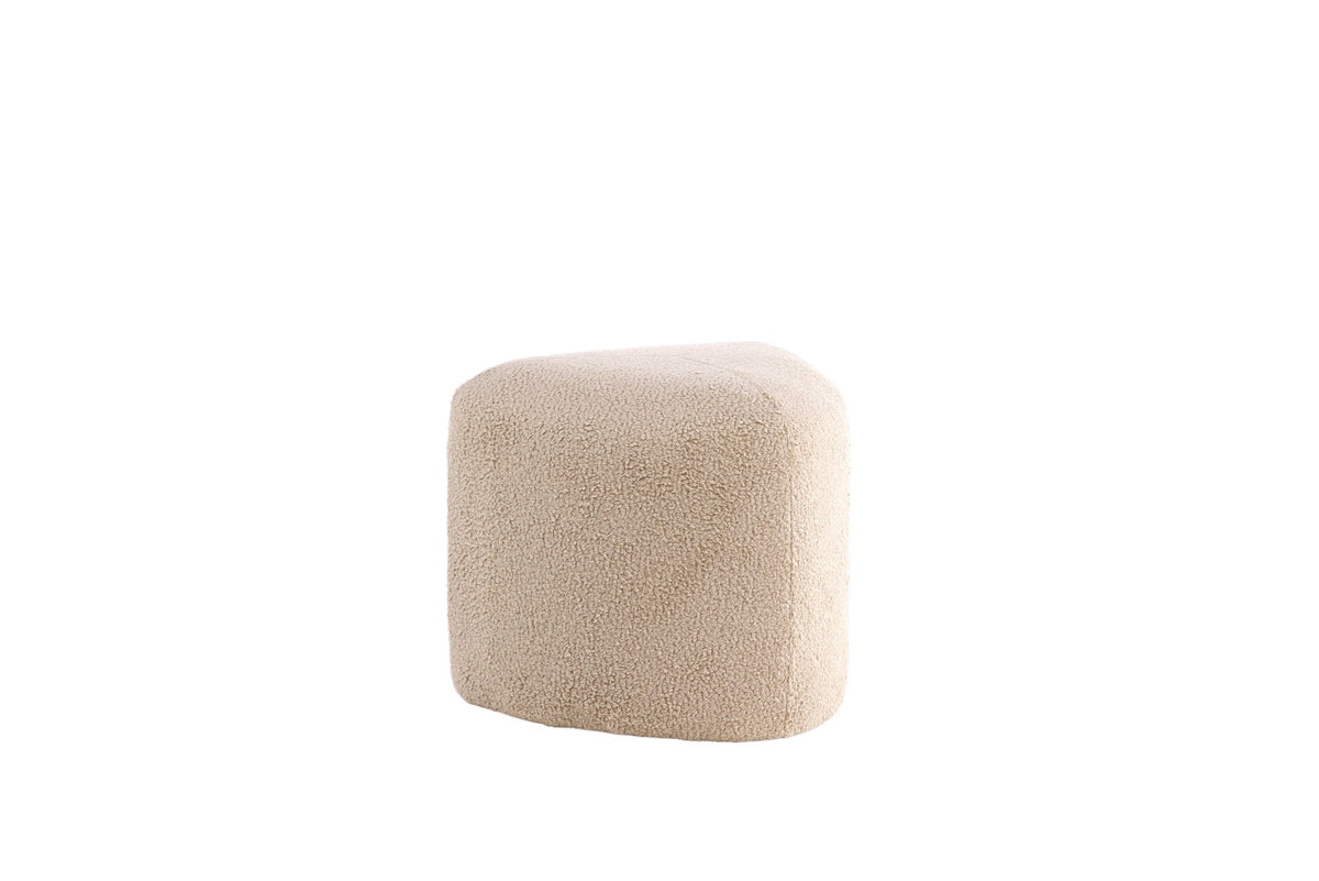 Peg Ottoman / Pouf in Beige präsentiert im Onlineshop von KAQTU Design AG. Pouf ist von Venture Home