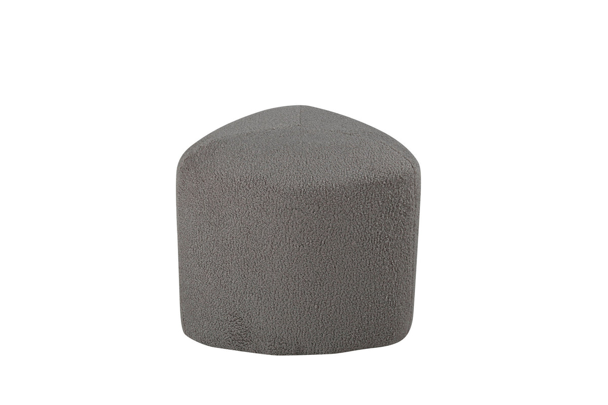 Peg Ottoman / Pouf in Grau präsentiert im Onlineshop von KAQTU Design AG. Pouf ist von Venture Home