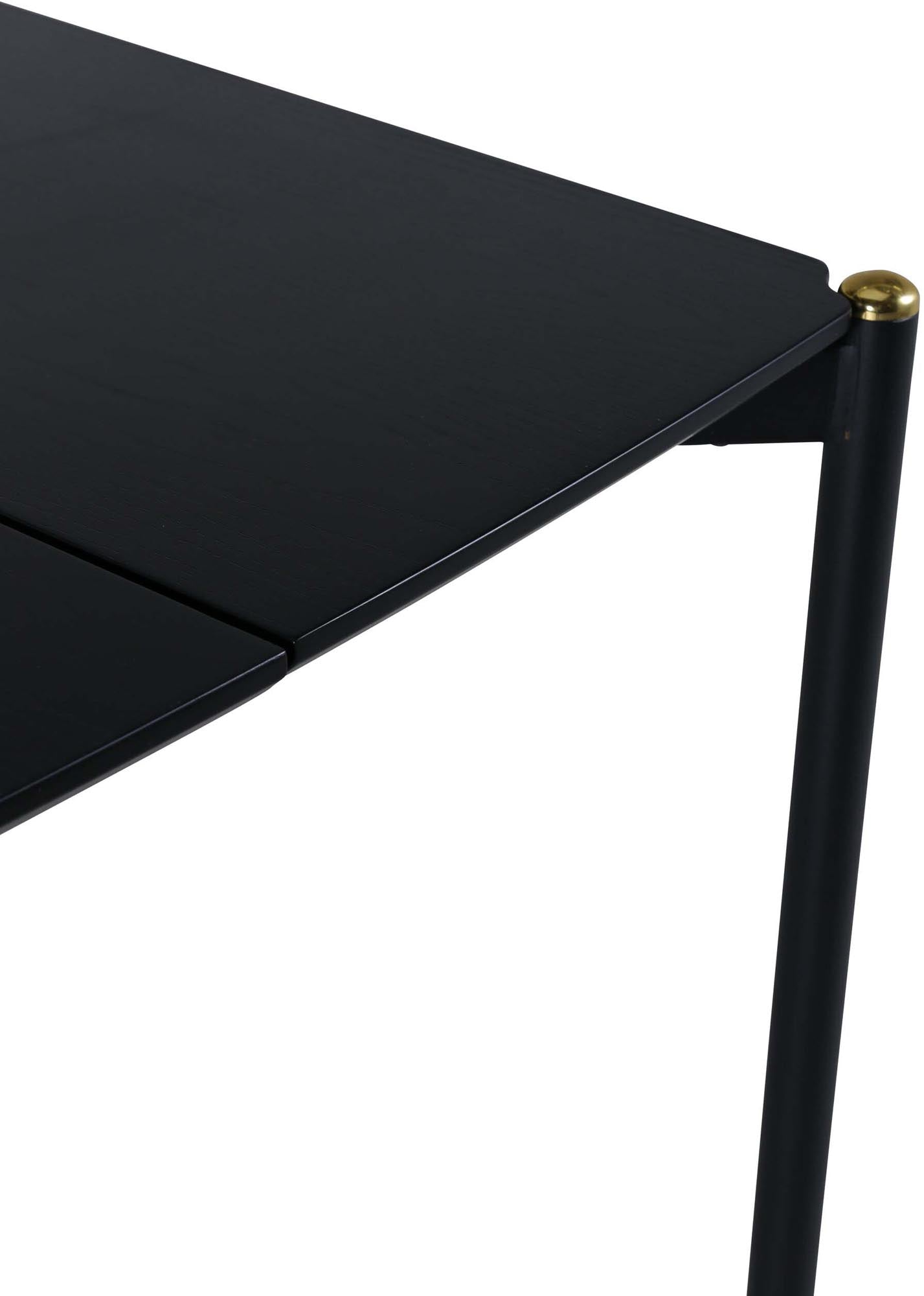 Pelle Esstisch in Schwarz präsentiert im Onlineshop von KAQTU Design AG. Esstisch ist von Venture Home