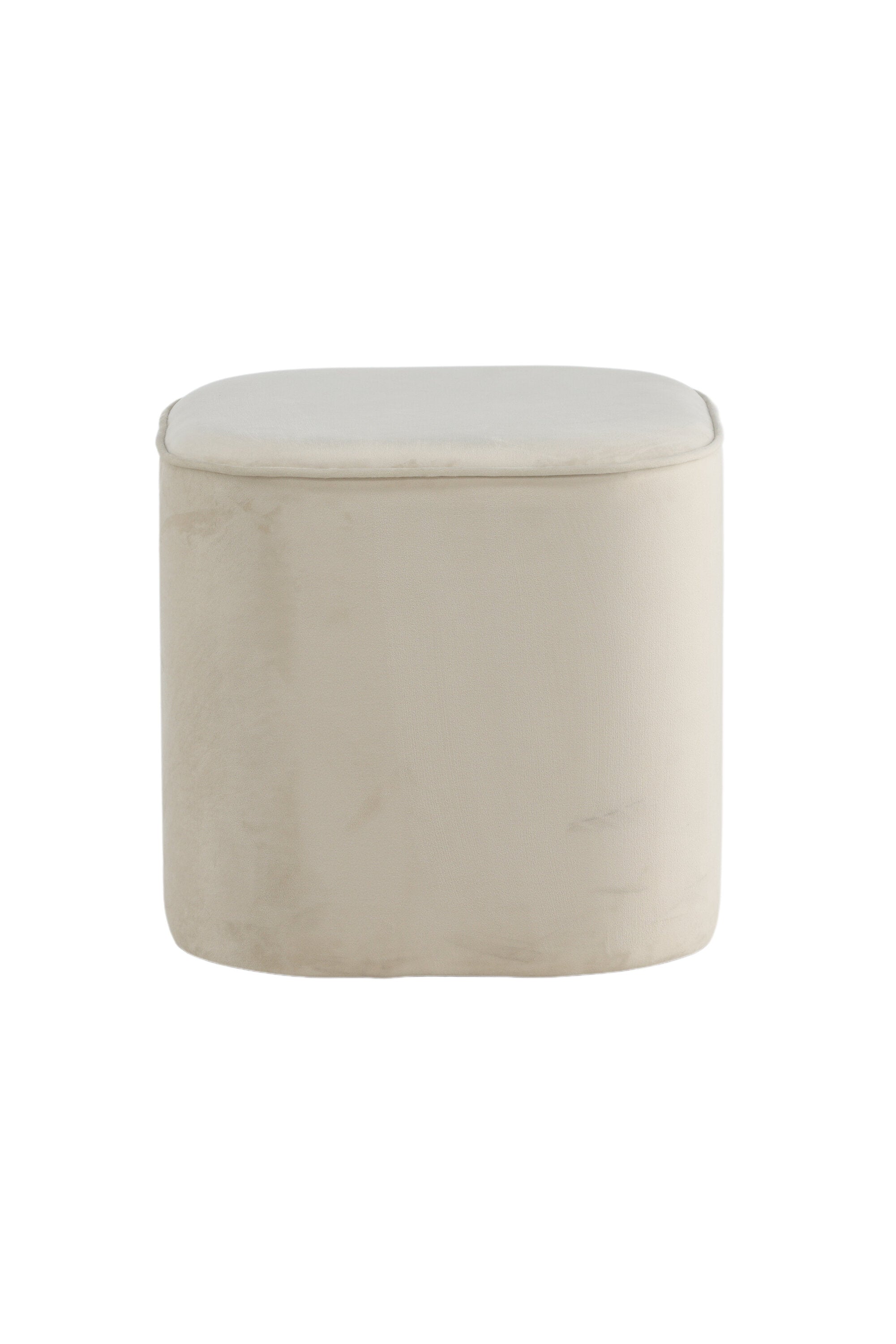 Piff Ottoman / Pouf in Weiss präsentiert im Onlineshop von KAQTU Design AG. Pouf ist von Venture Home