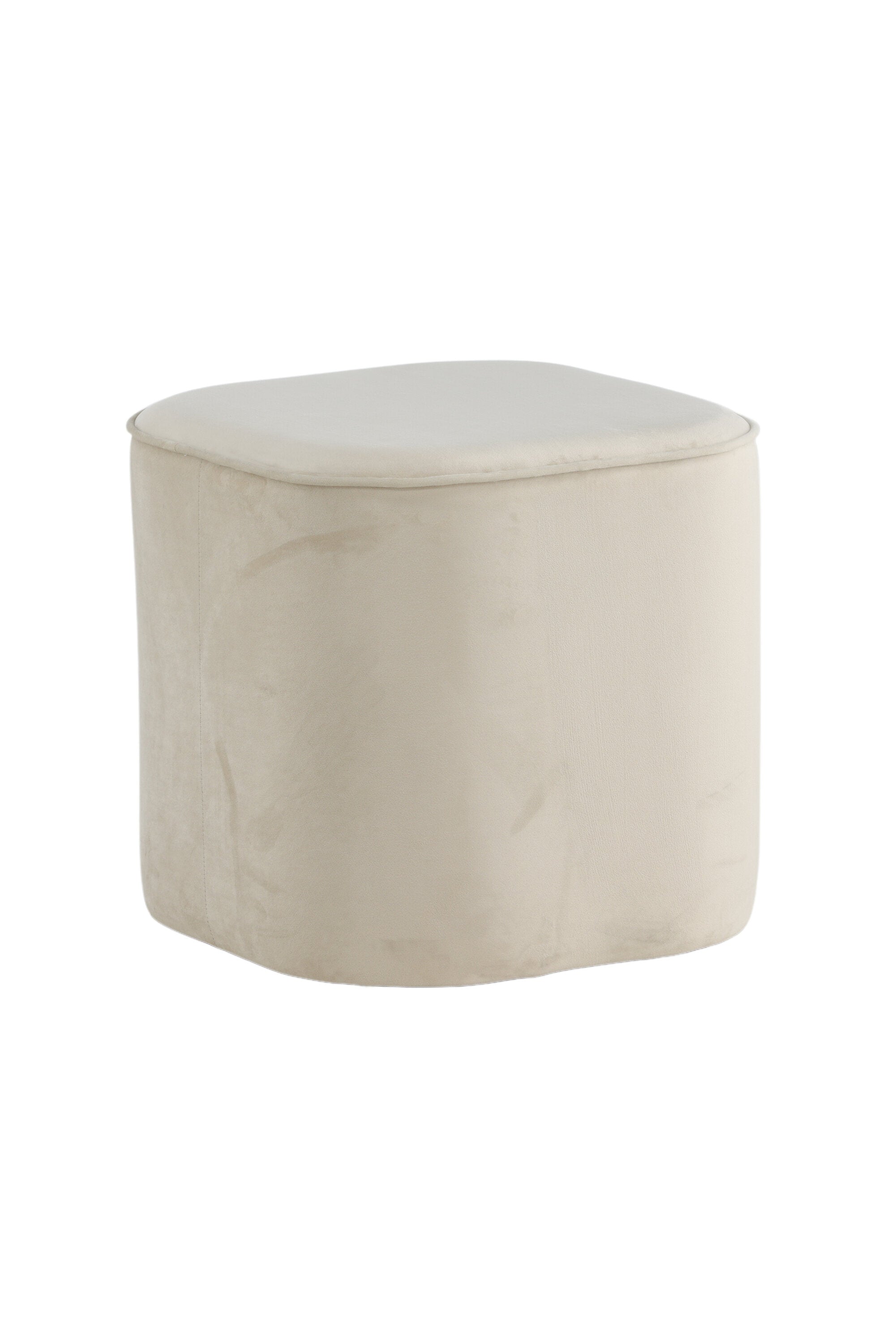 Piff Ottoman / Pouf in Weiss präsentiert im Onlineshop von KAQTU Design AG. Pouf ist von Venture Home