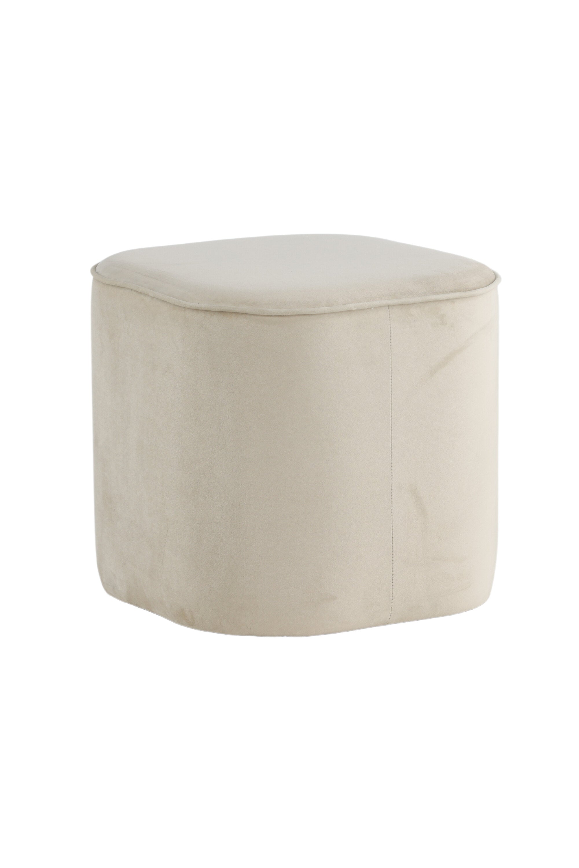 Piff Ottoman / Pouf in Weiss präsentiert im Onlineshop von KAQTU Design AG. Pouf ist von Venture Home