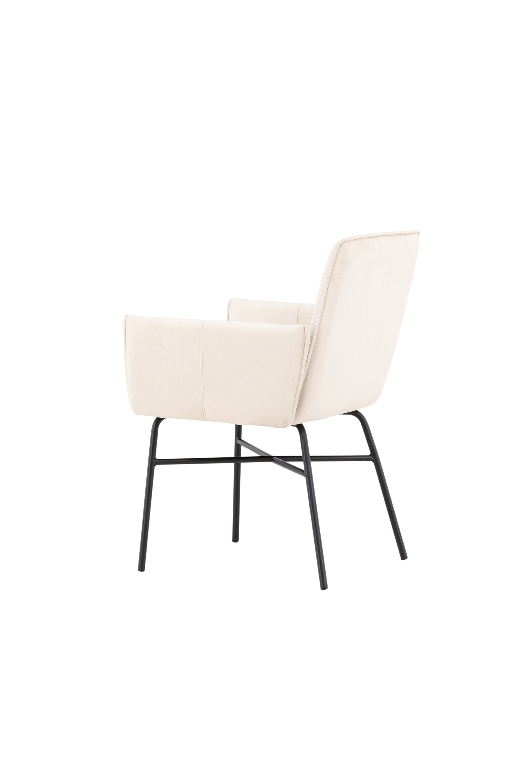 Petra Esszimmerstuhl in Beige präsentiert im Onlineshop von KAQTU Design AG. Stuhl mit Armlehne ist von Venture Home