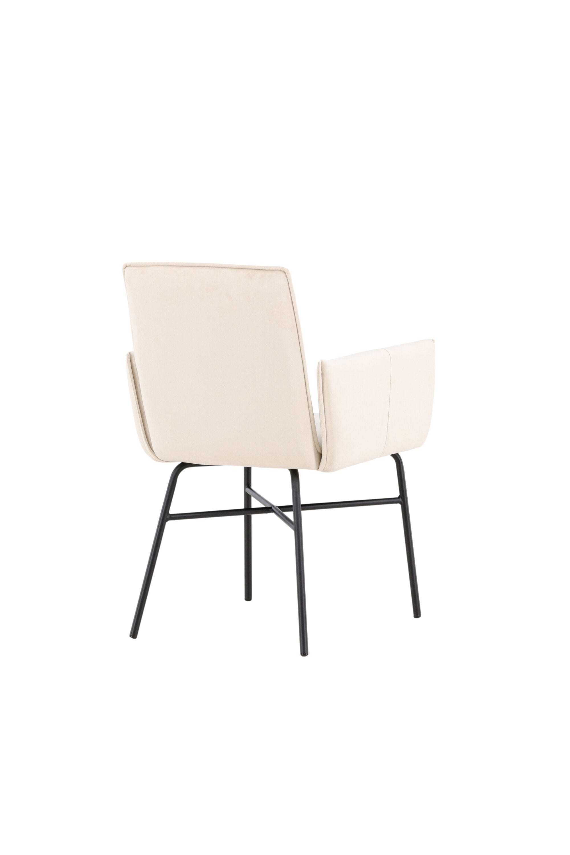 Petra Esszimmerstuhl in Beige präsentiert im Onlineshop von KAQTU Design AG. Stuhl mit Armlehne ist von Venture Home