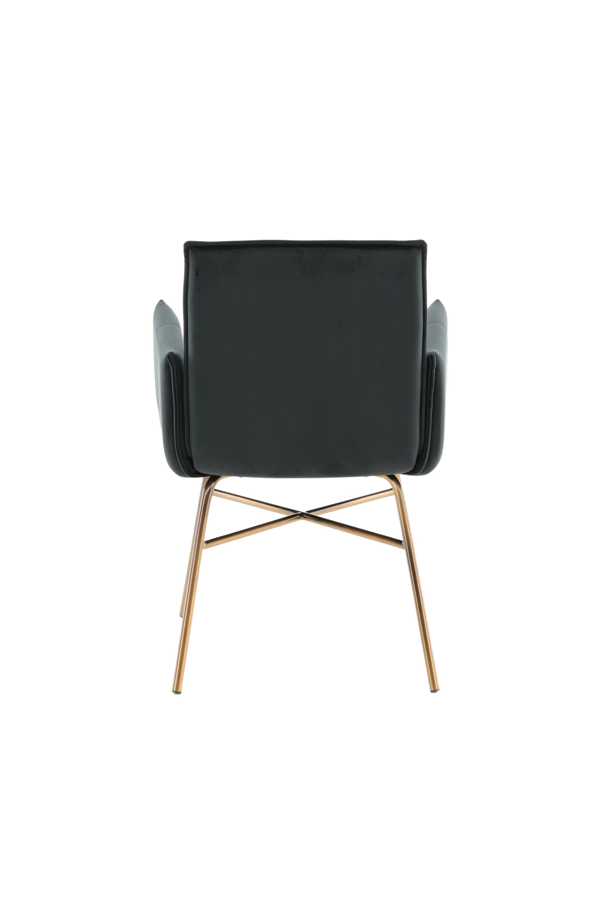 Petra Stuhl in Schwarz / Kupfer präsentiert im Onlineshop von KAQTU Design AG. Stuhl mit Armlehne ist von Venture Home