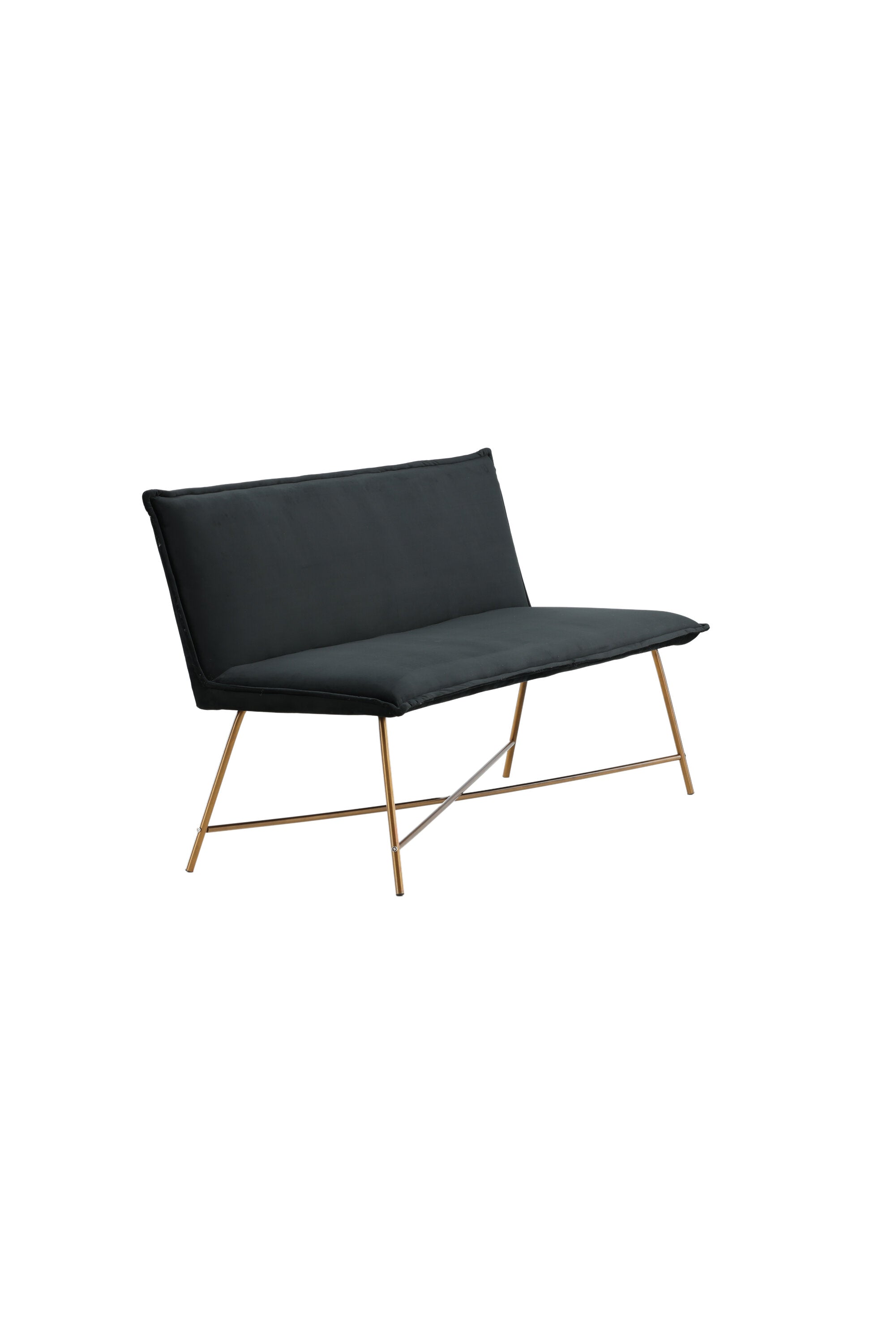 Petra Sofa in Schwarz präsentiert im Onlineshop von KAQTU Design AG. 3er Sofa ist von Venture Home