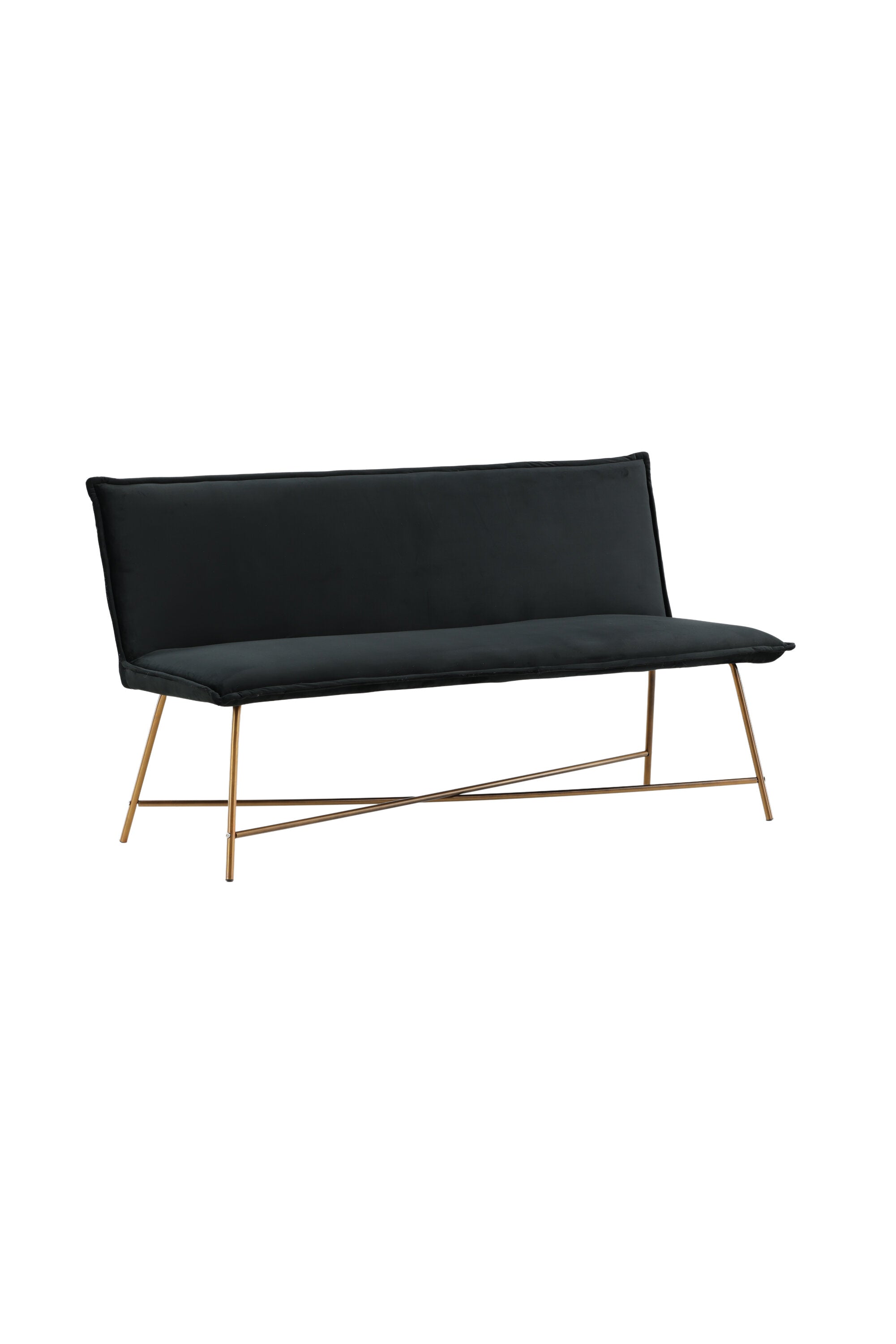 Petra Sofa in Schwarz präsentiert im Onlineshop von KAQTU Design AG. 3er Sofa ist von Venture Home
