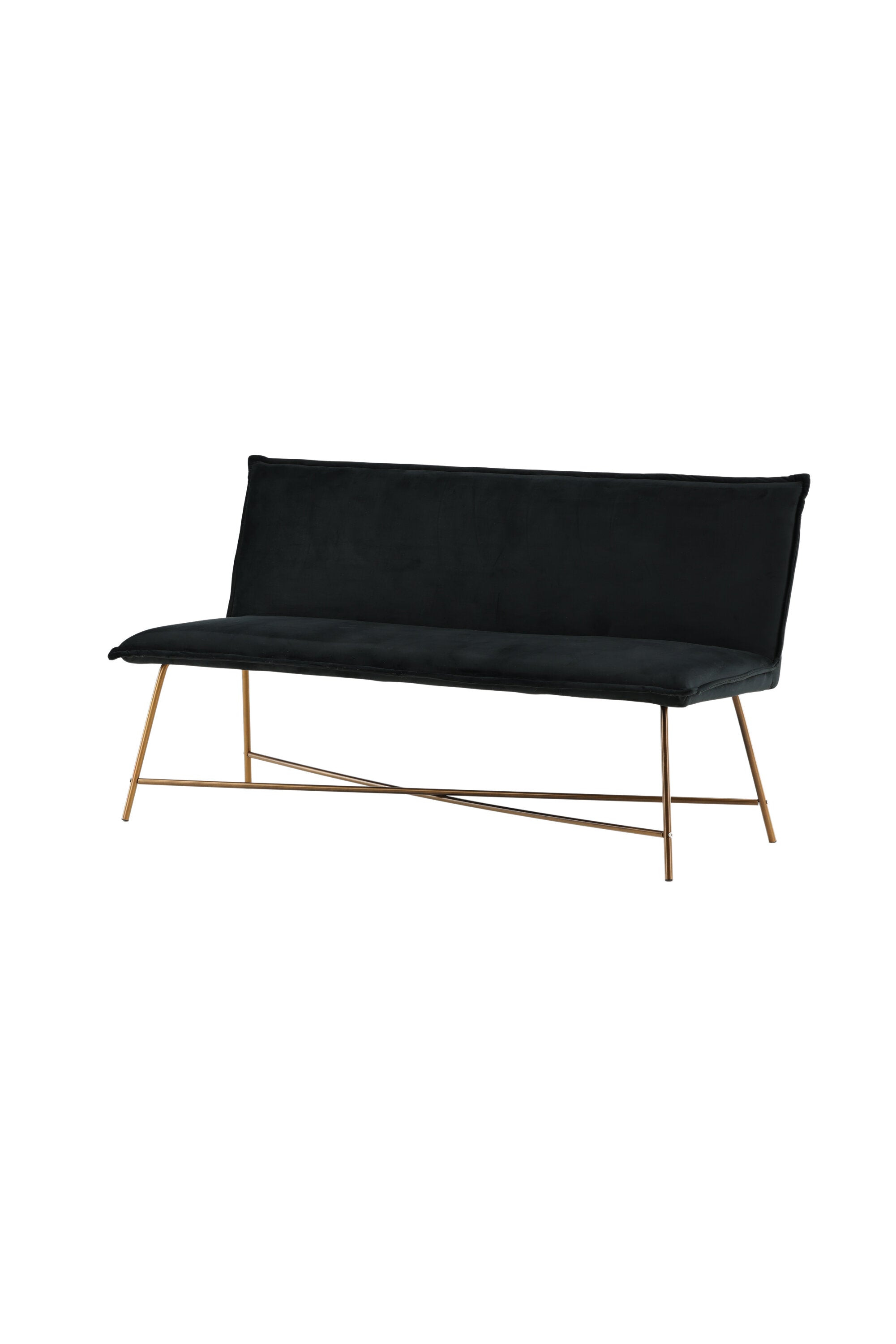 Petra Sofa in Schwarz präsentiert im Onlineshop von KAQTU Design AG. 3er Sofa ist von Venture Home