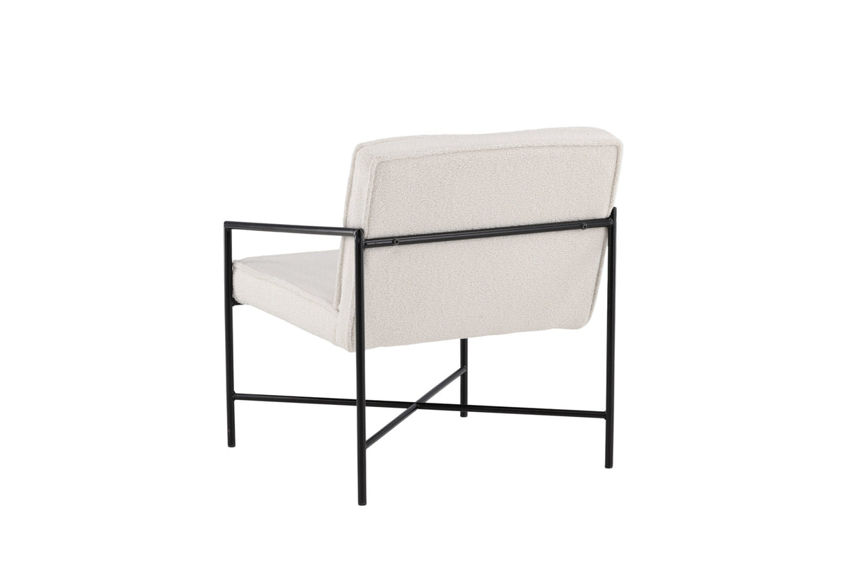 Rakel Sessel in Cremefarben präsentiert im Onlineshop von KAQTU Design AG. Sessel mit Armlehnen ist von Venture Home