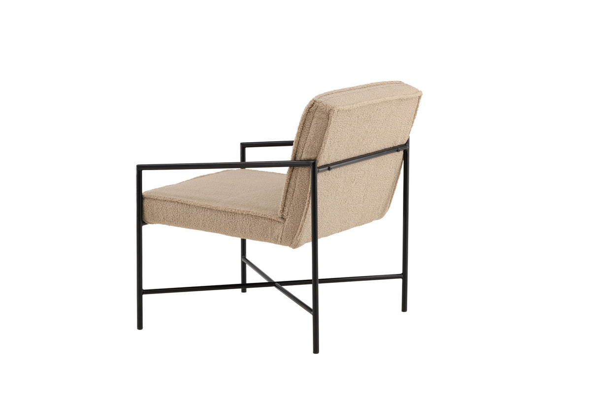 Rakel Sessel in Beige präsentiert im Onlineshop von KAQTU Design AG. Sessel mit Armlehnen ist von Venture Home