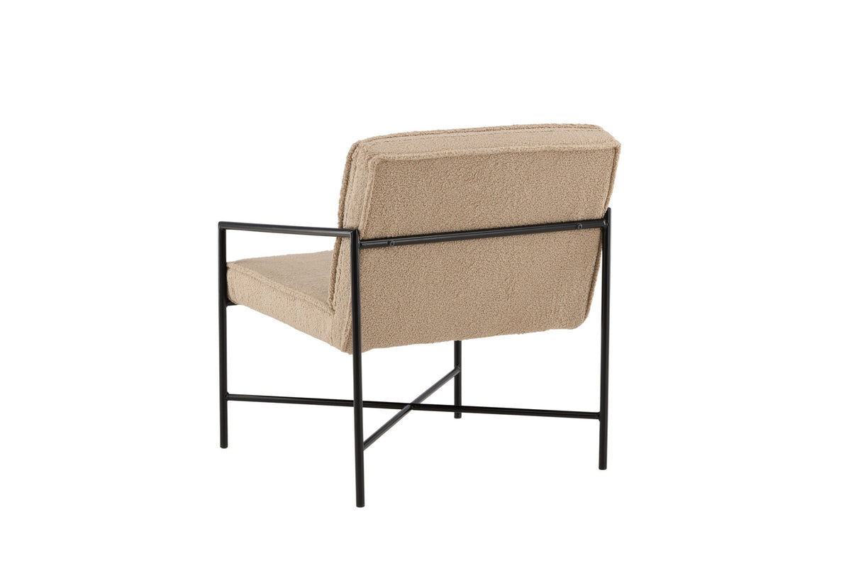 Rakel Sessel in Beige präsentiert im Onlineshop von KAQTU Design AG. Sessel mit Armlehnen ist von Venture Home