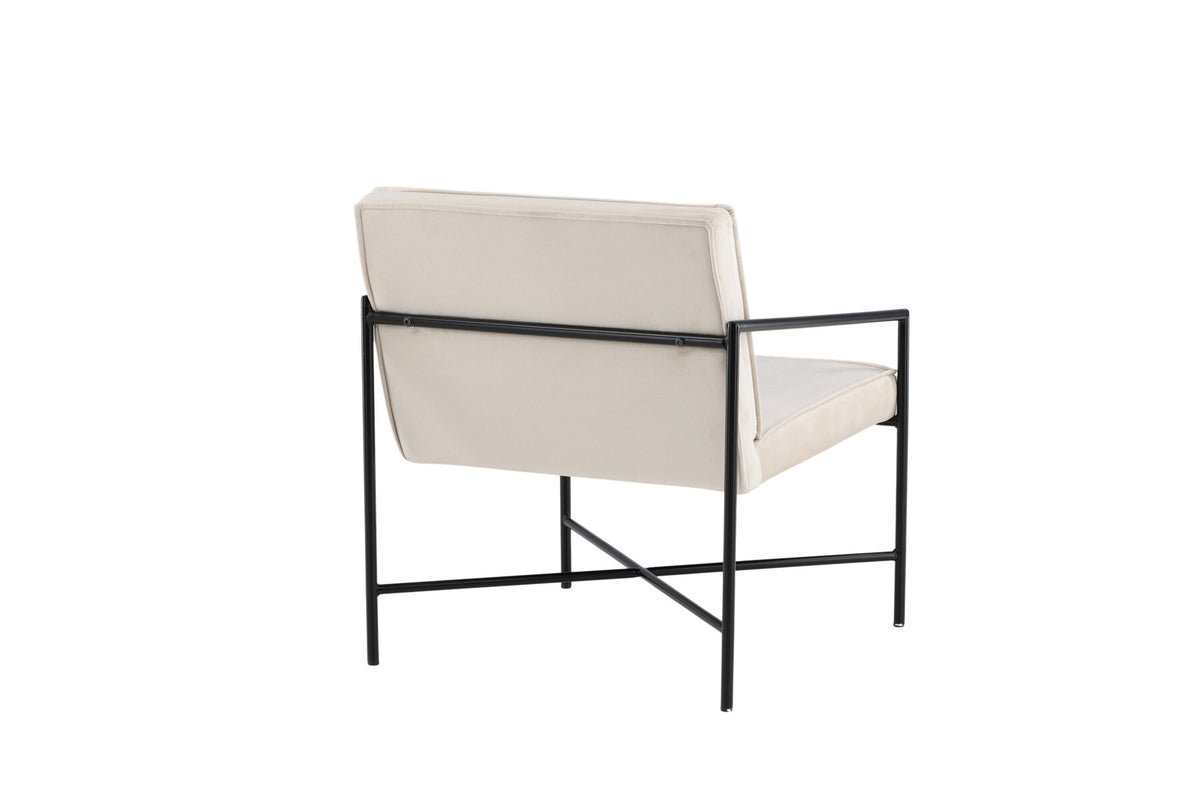 Rakel Sessel in Beige präsentiert im Onlineshop von KAQTU Design AG. Sessel mit Armlehnen ist von Venture Home
