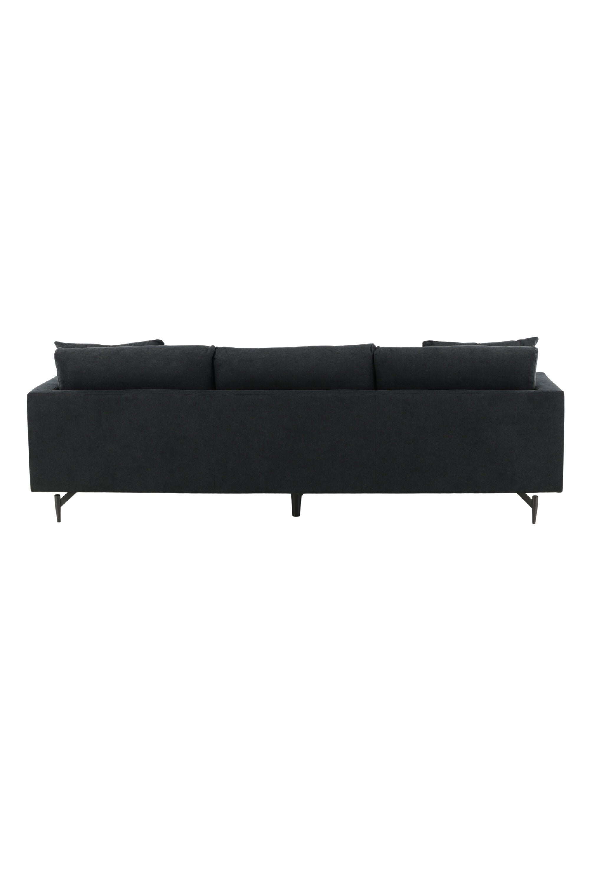 Sofia Sofa in Schwarz präsentiert im Onlineshop von KAQTU Design AG. 3er Sofa ist von Venture Home