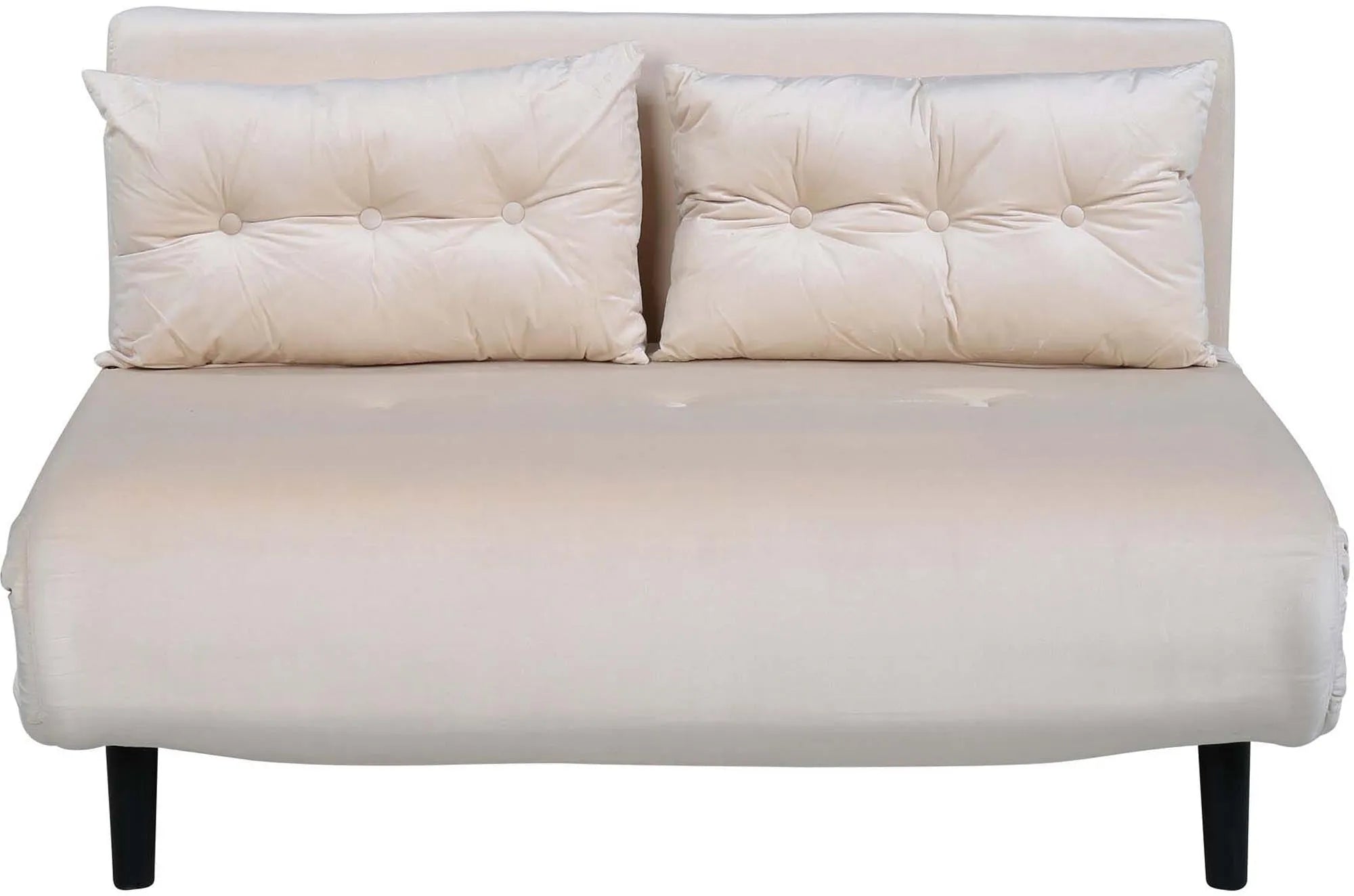 Elegantes Vicky Bettsofa: Funktionalität trifft Stil. Samtbezug, wandelbar, stabil. Perfekt für Wohnzimmer & Gästezimmer.