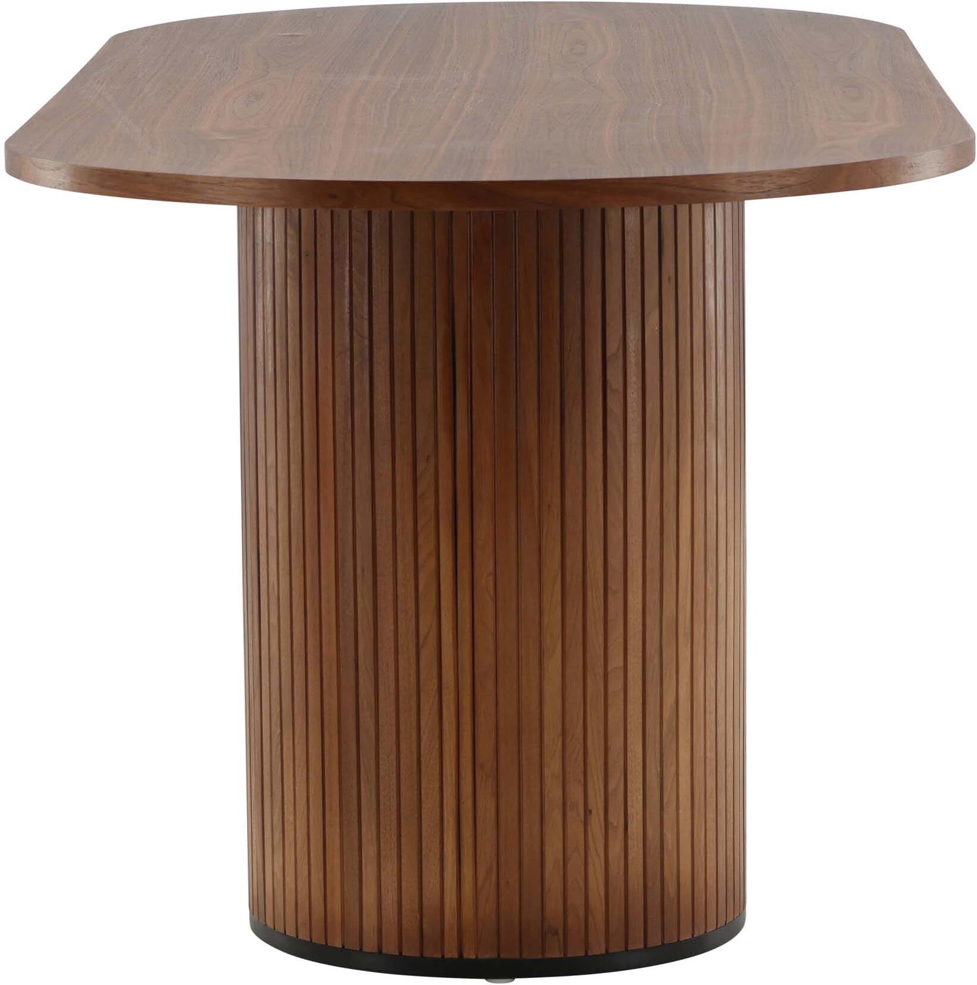 Bianca Tisch in Nussbaum präsentiert im Onlineshop von KAQTU Design AG. Esstisch ist von Venture Home