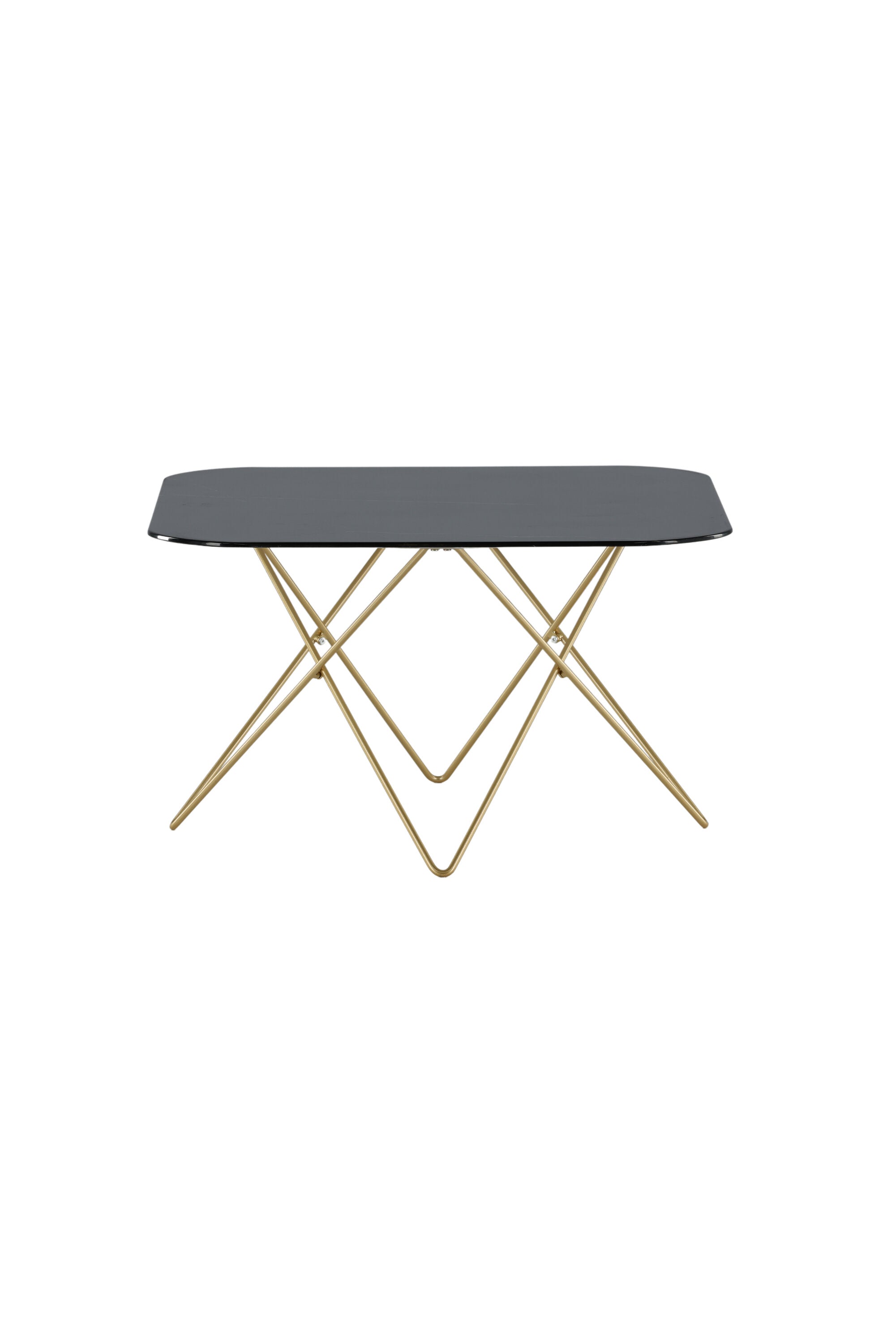 Tristar Beistelltisch in Schwarz / Gold präsentiert im Onlineshop von KAQTU Design AG. Beistelltisch ist von Venture Home