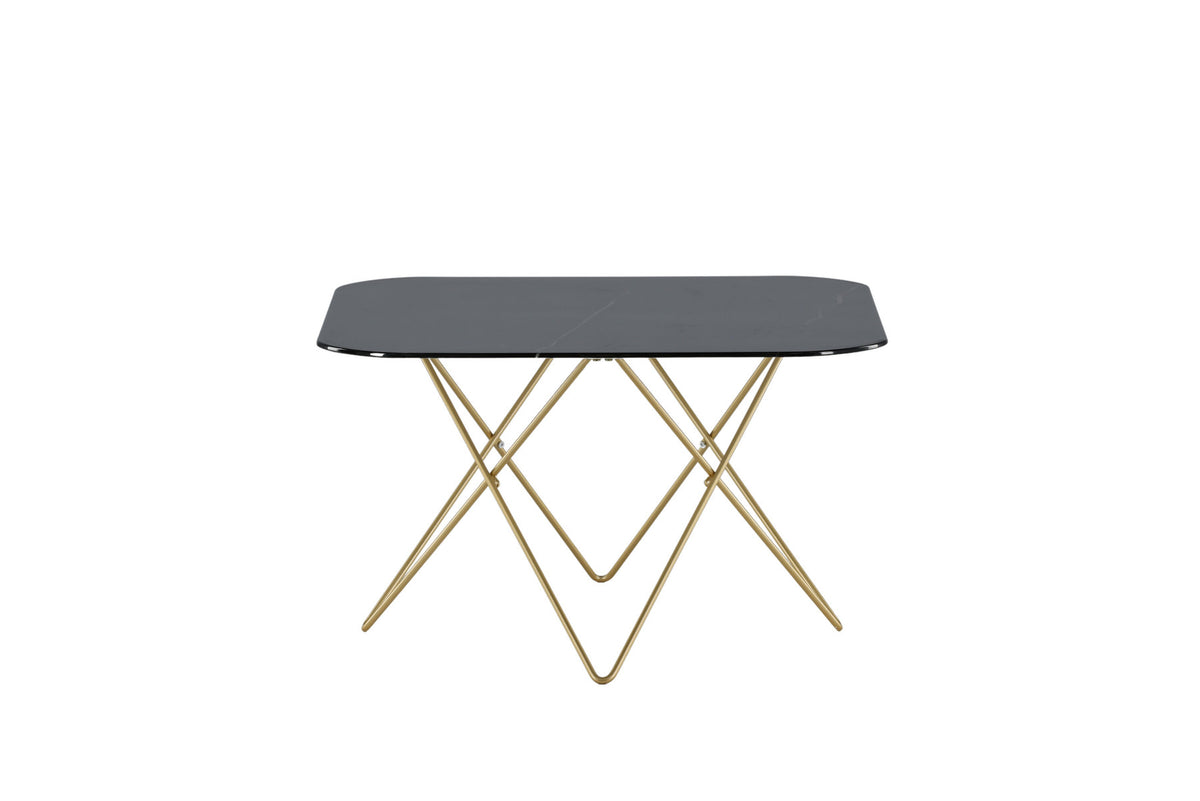 Tristar Beistelltisch in Schwarz / Gold präsentiert im Onlineshop von KAQTU Design AG. Beistelltisch ist von Venture Home