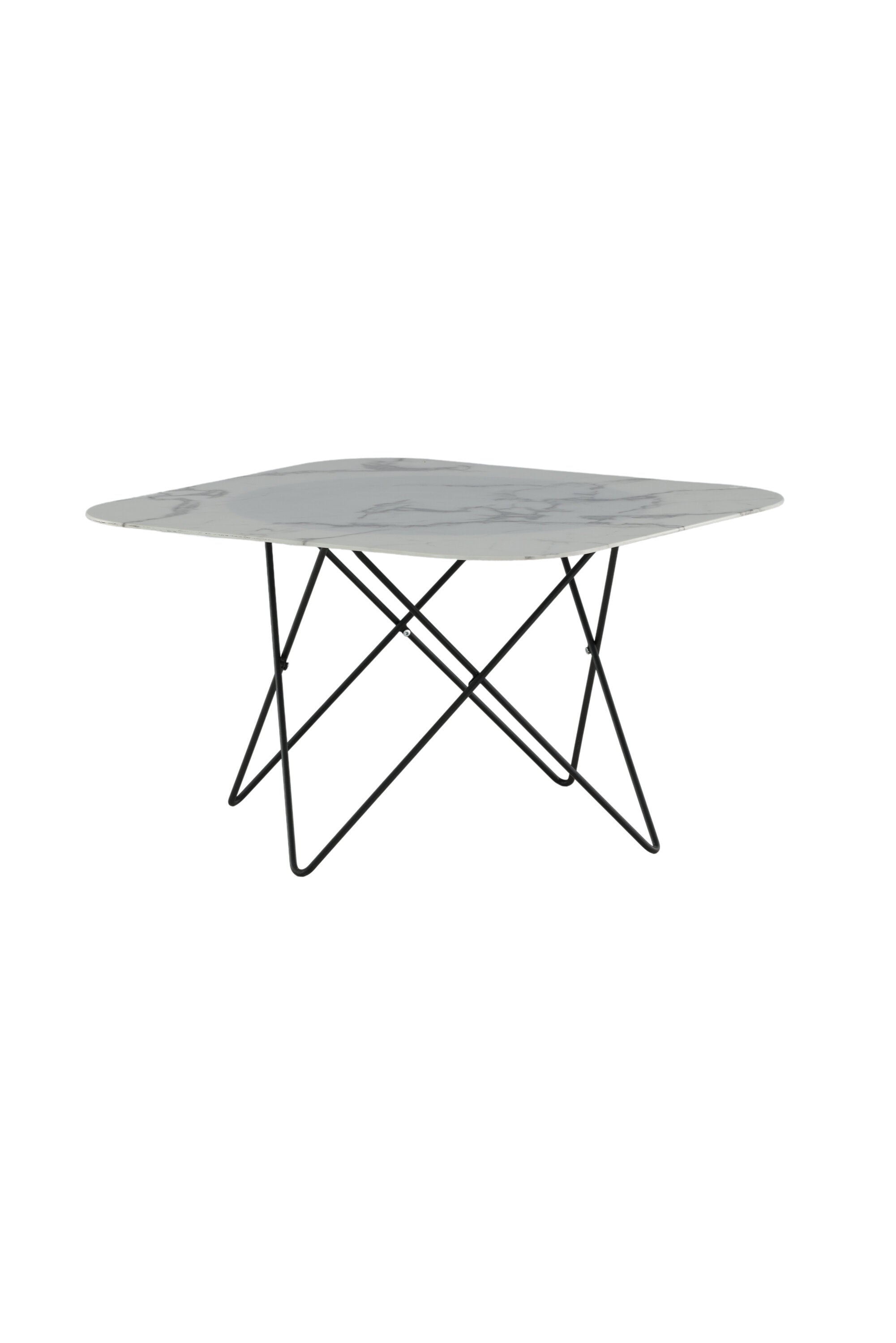 Tristar Beistelltisch in Weiss / Schwarz präsentiert im Onlineshop von KAQTU Design AG. Beistelltisch ist von Venture Home