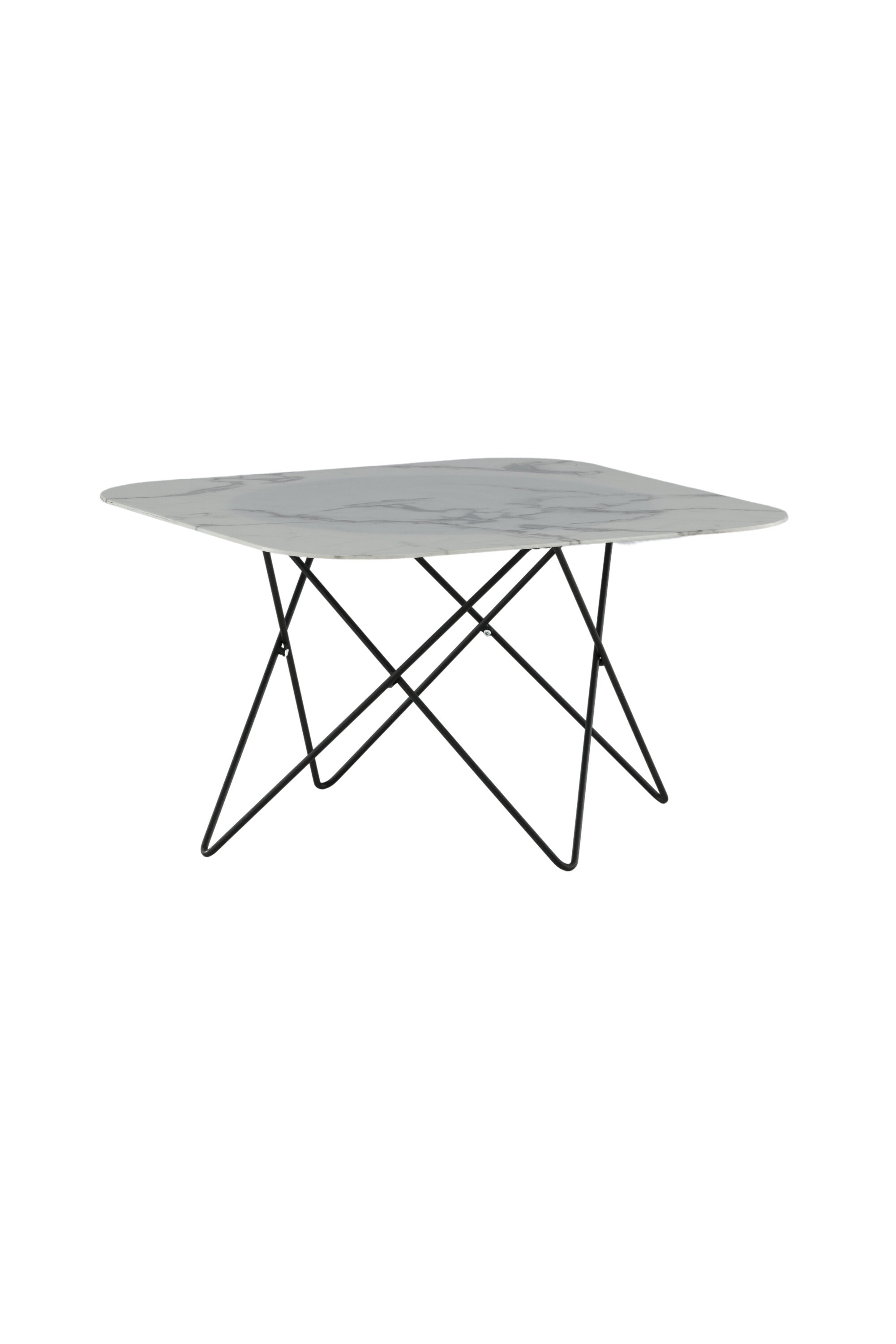 Tristar Beistelltisch in Weiss / Schwarz präsentiert im Onlineshop von KAQTU Design AG. Beistelltisch ist von Venture Home