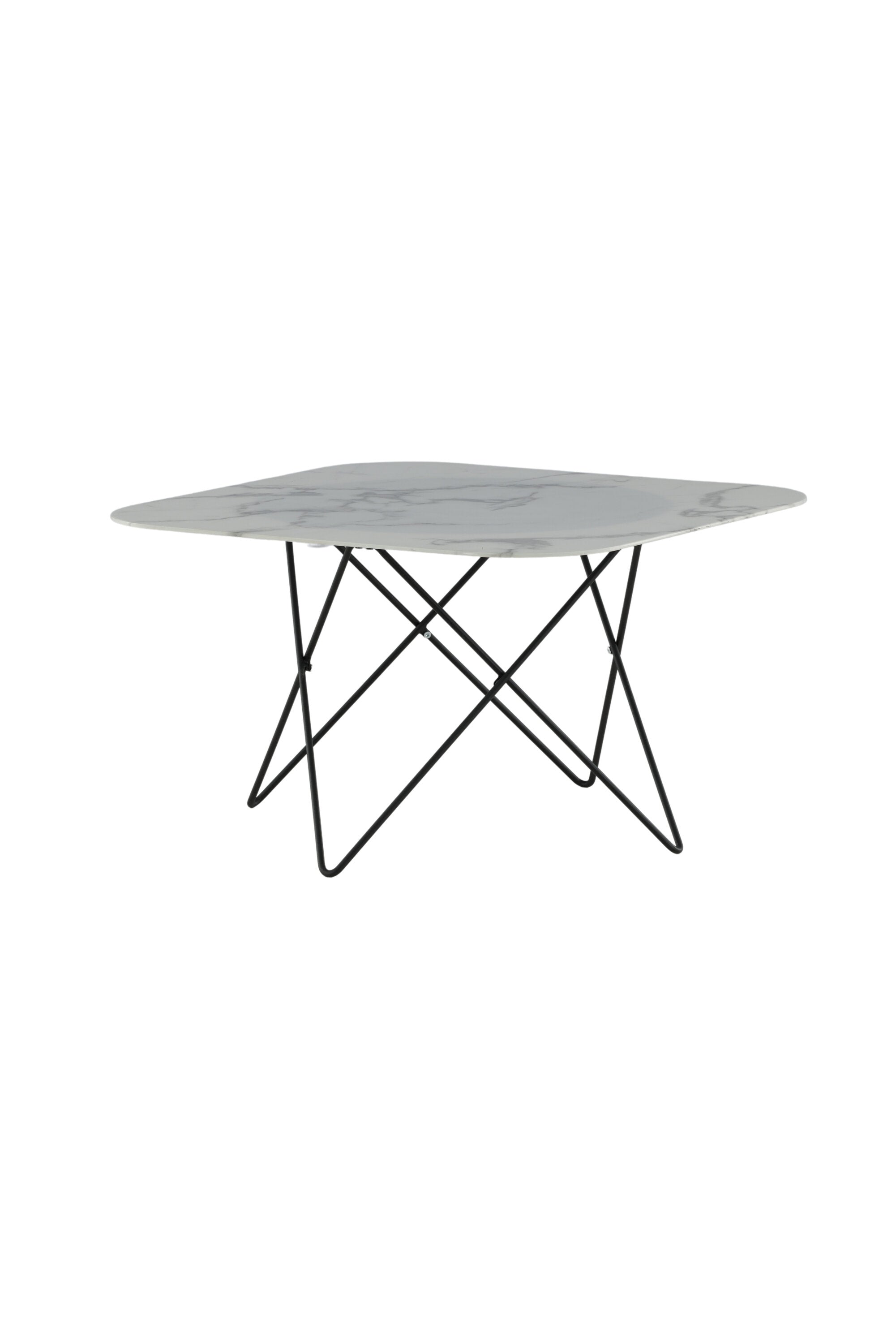 Tristar Beistelltisch in Weiss / Schwarz präsentiert im Onlineshop von KAQTU Design AG. Beistelltisch ist von Venture Home