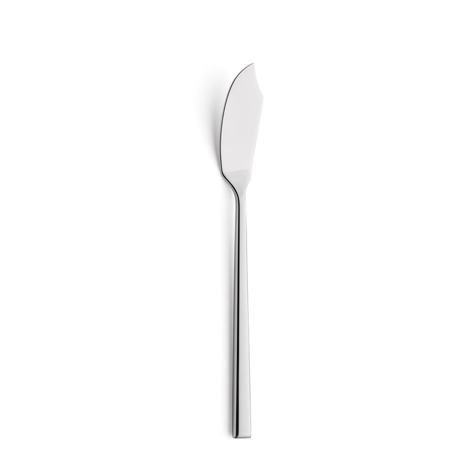 Elegantes Amazon 18/0 Fischmesser von Amefa, 21.9 cm, perfekt zum Schneiden und Servieren von Fisch, glänzende Oberfläche für einen modernen Look.