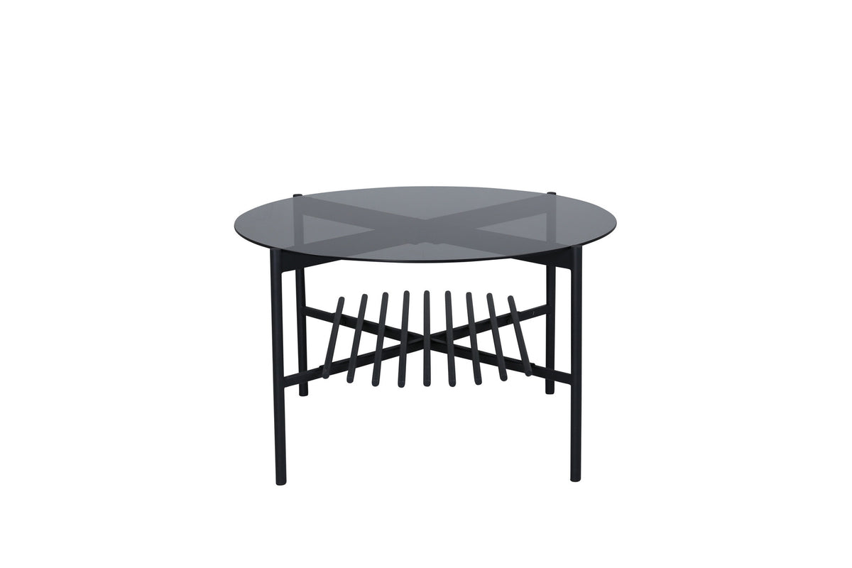 Von Staf Coffee Tisch rund in Schwarz präsentiert im Onlineshop von KAQTU Design AG. Beistelltisch ist von Venture Home