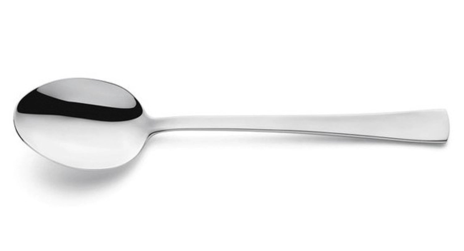 Eleganter Atlantic Menülöffel von Amefa aus hochglänzendem 18/10 Edelstahl, perfekt für stilvolle Anlässe und exquisite Tischgestaltung.