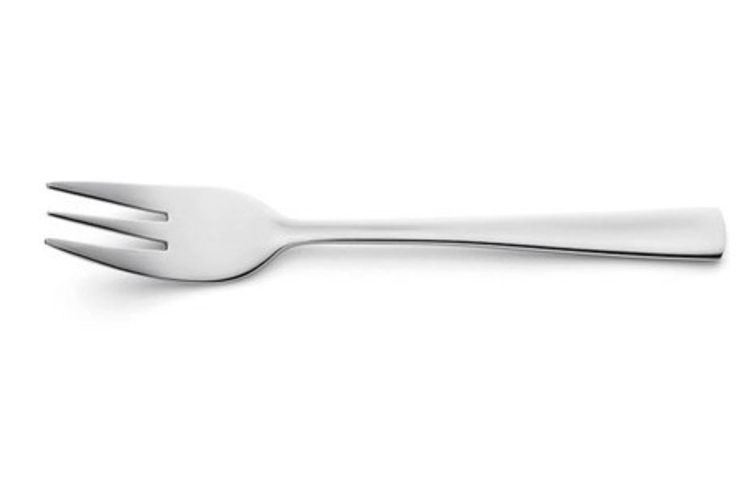 Elegante Atlantic Kuchengabel von Amefa aus robustem 18/10 Edelstahl, hochglänzend poliert – perfekt für stilvolles Servieren von Desserts.