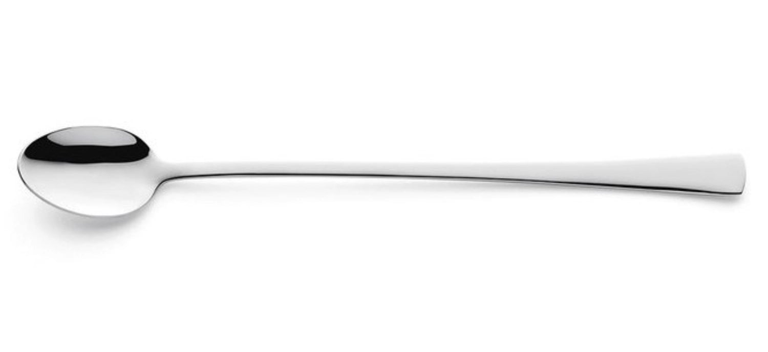 Eleganter Atlantic Longdrinklöffel von Amefa, 22 cm, aus hochglänzendem 18/10 Edelstahl – perfekt für Longdrinks und stilvolle Getränkepräsentation.