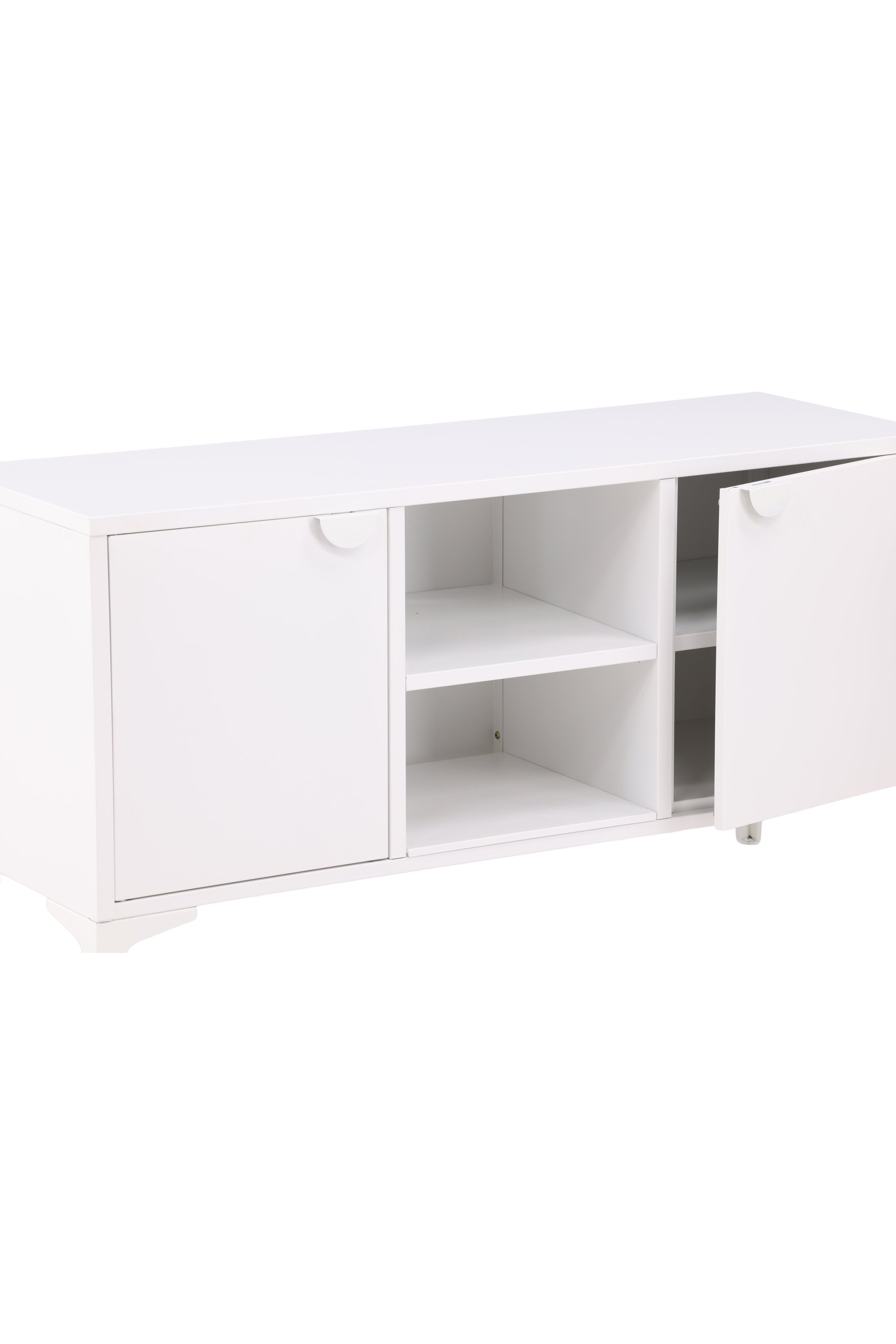 Piring TV Ständer in Weiss präsentiert im Onlineshop von KAQTU Design AG. TV-Möbel ist von Venture Home
