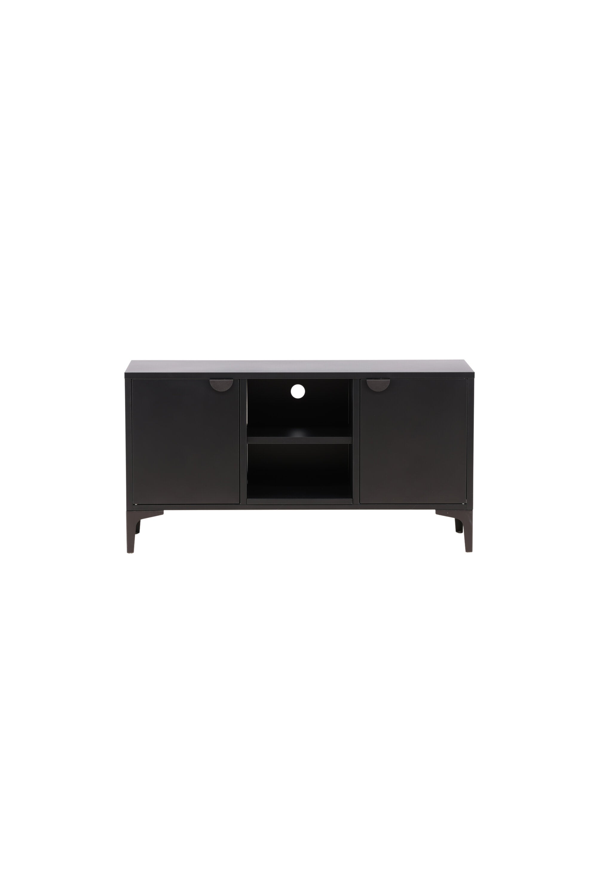 Piring TV Ständer in Schwarz präsentiert im Onlineshop von KAQTU Design AG. TV-Möbel ist von Venture Home