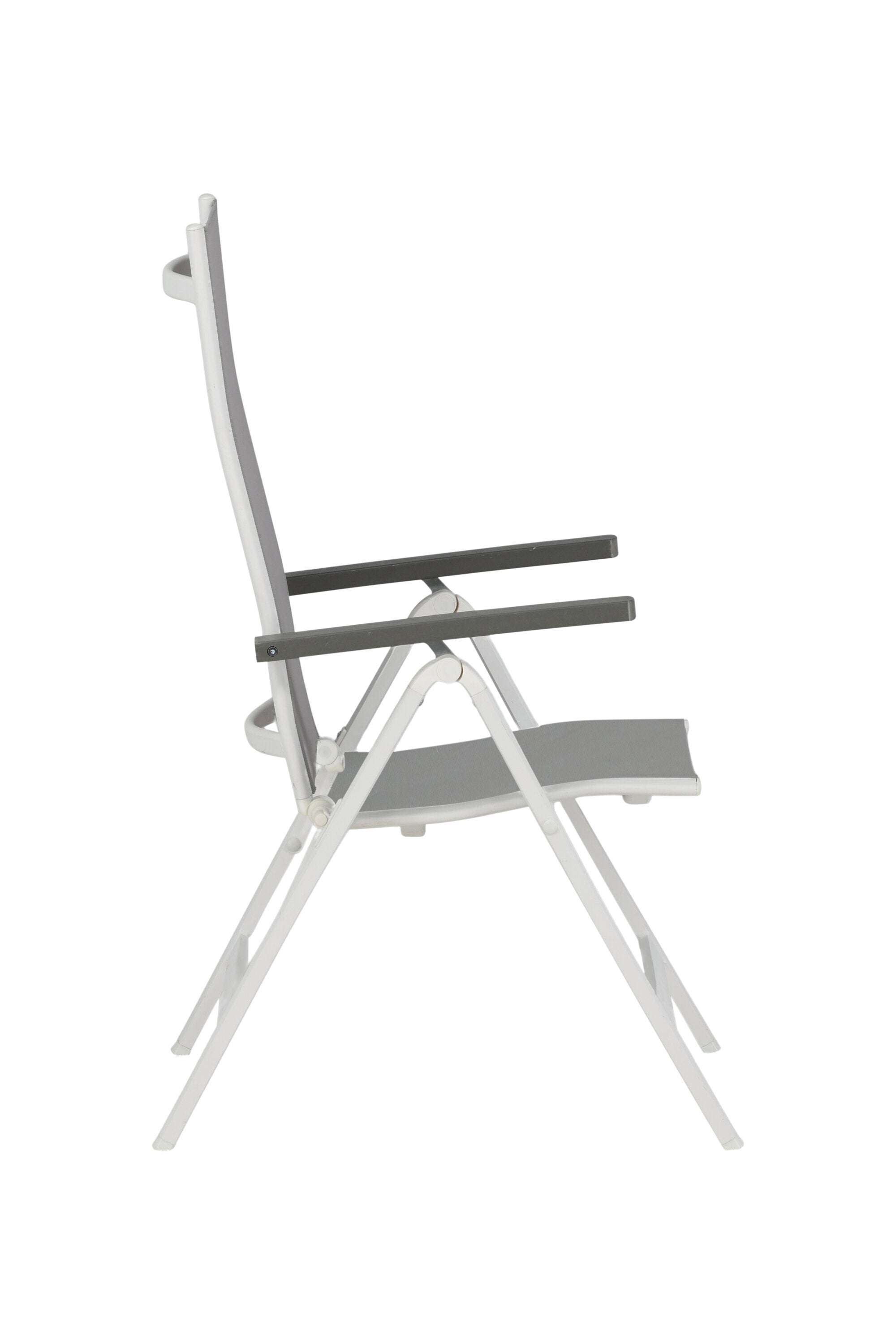 Albany Light Stuhl in Grau präsentiert im Onlineshop von KAQTU Design AG. Gartenstuhl mit Armlehnen ist von Venture Home