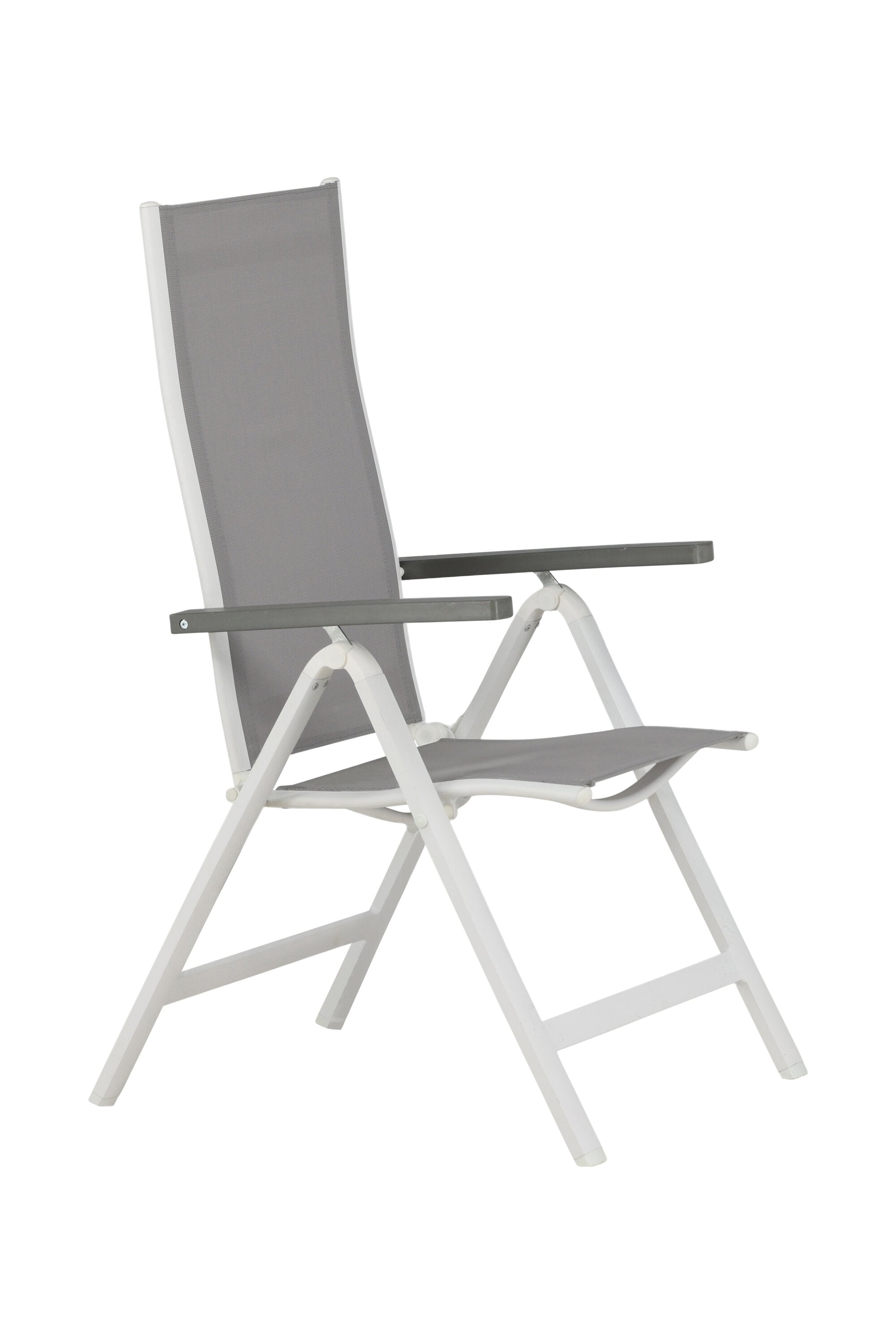 Albany Light Stuhl in Grau präsentiert im Onlineshop von KAQTU Design AG. Gartenstuhl mit Armlehnen ist von Venture Home