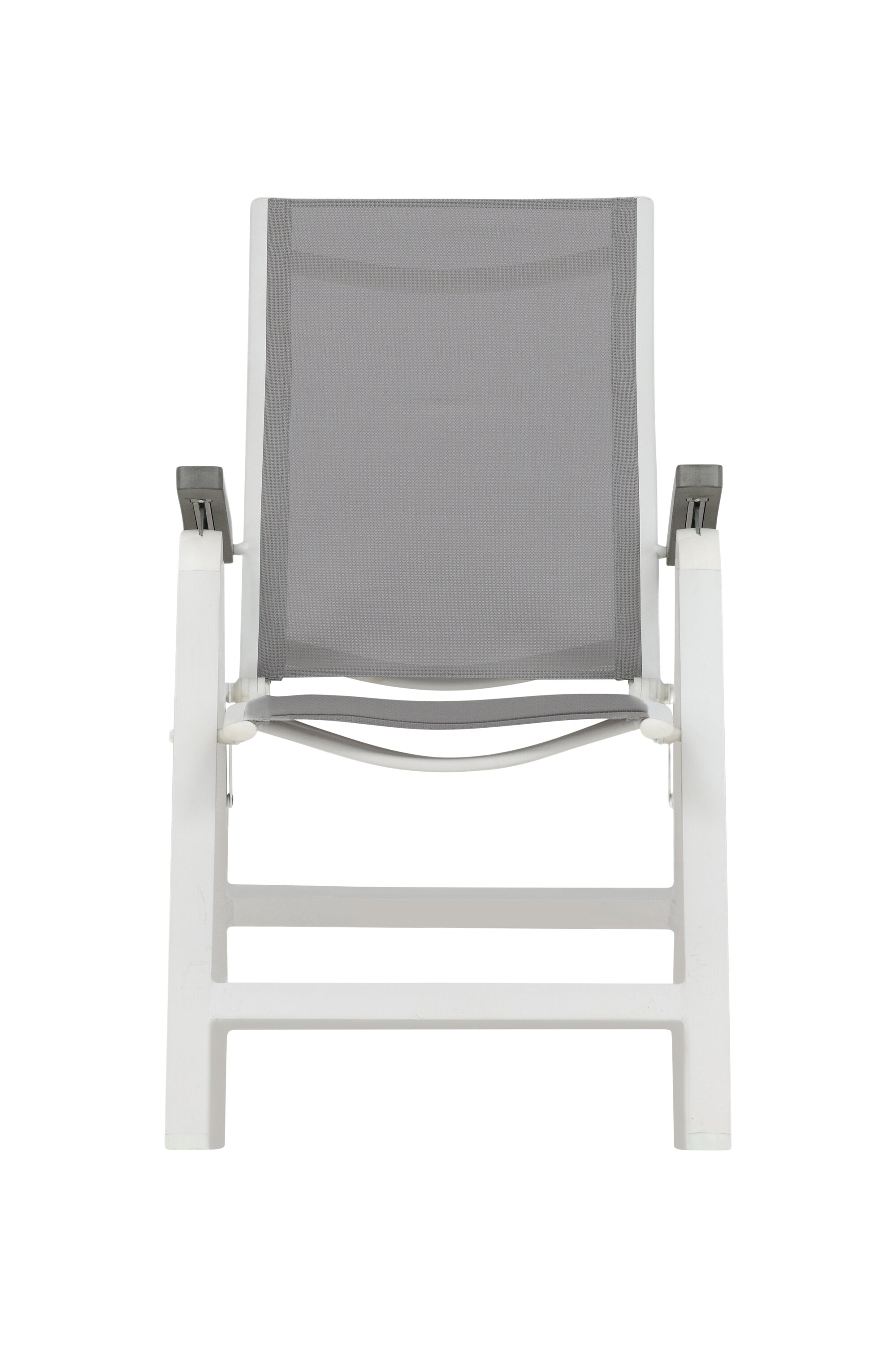 Albany Light Stuhl in Grau präsentiert im Onlineshop von KAQTU Design AG. Gartenstuhl mit Armlehnen ist von Venture Home