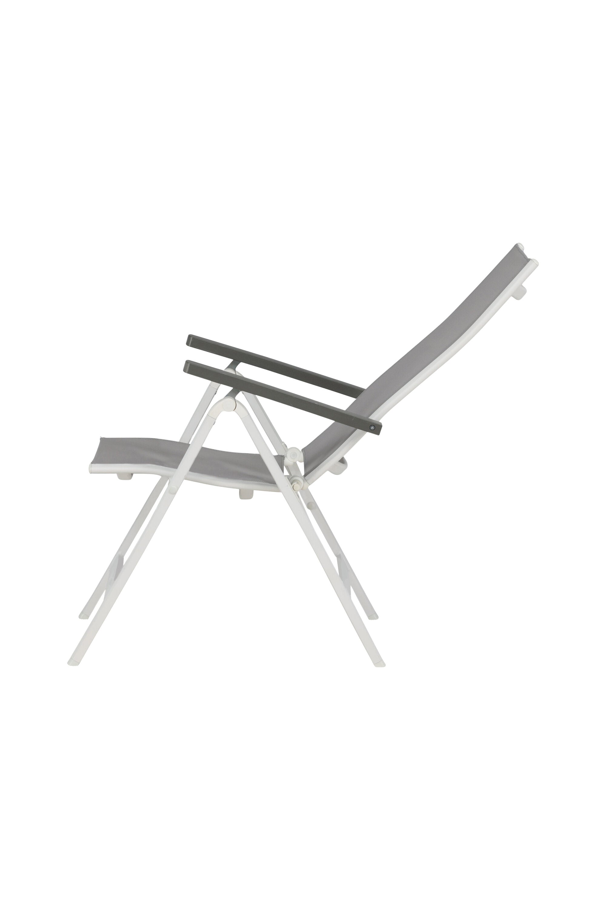 Albany Light Stuhl in Grau präsentiert im Onlineshop von KAQTU Design AG. Gartenstuhl mit Armlehnen ist von Venture Home