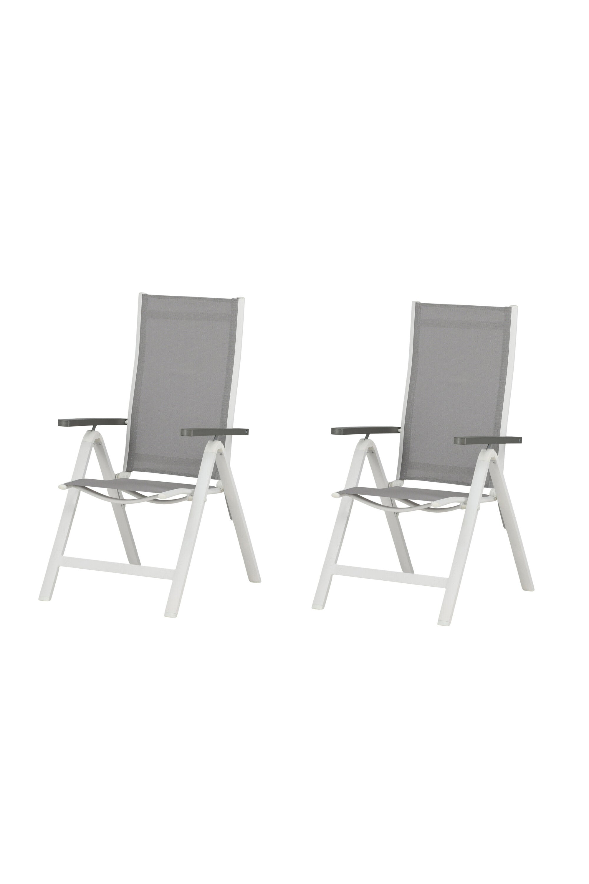 Albany Light Stuhl in Grau präsentiert im Onlineshop von KAQTU Design AG. Gartenstuhl mit Armlehnen ist von Venture Home