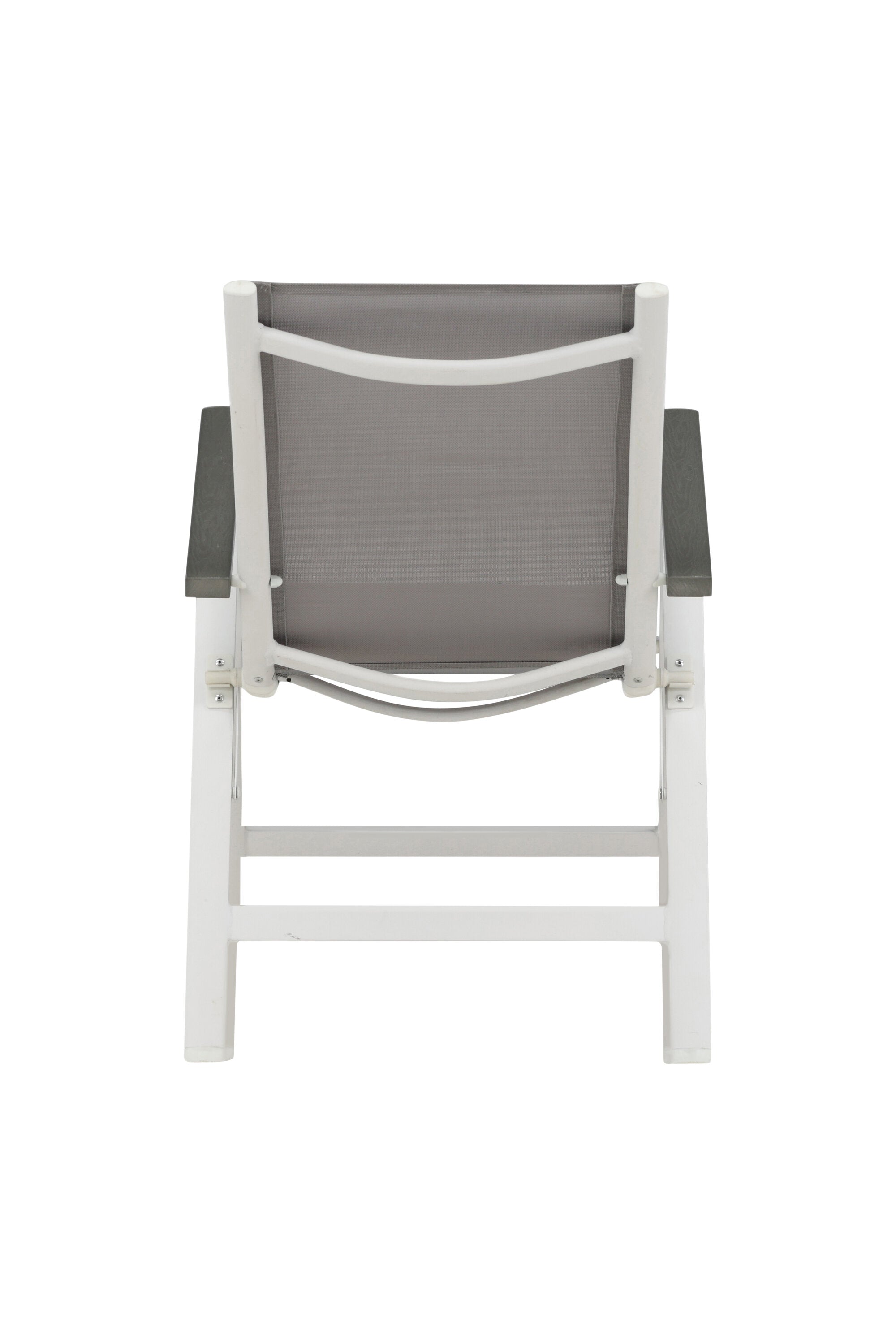 Albany Light Stuhl in Grau präsentiert im Onlineshop von KAQTU Design AG. Gartenstuhl mit Armlehnen ist von Venture Home