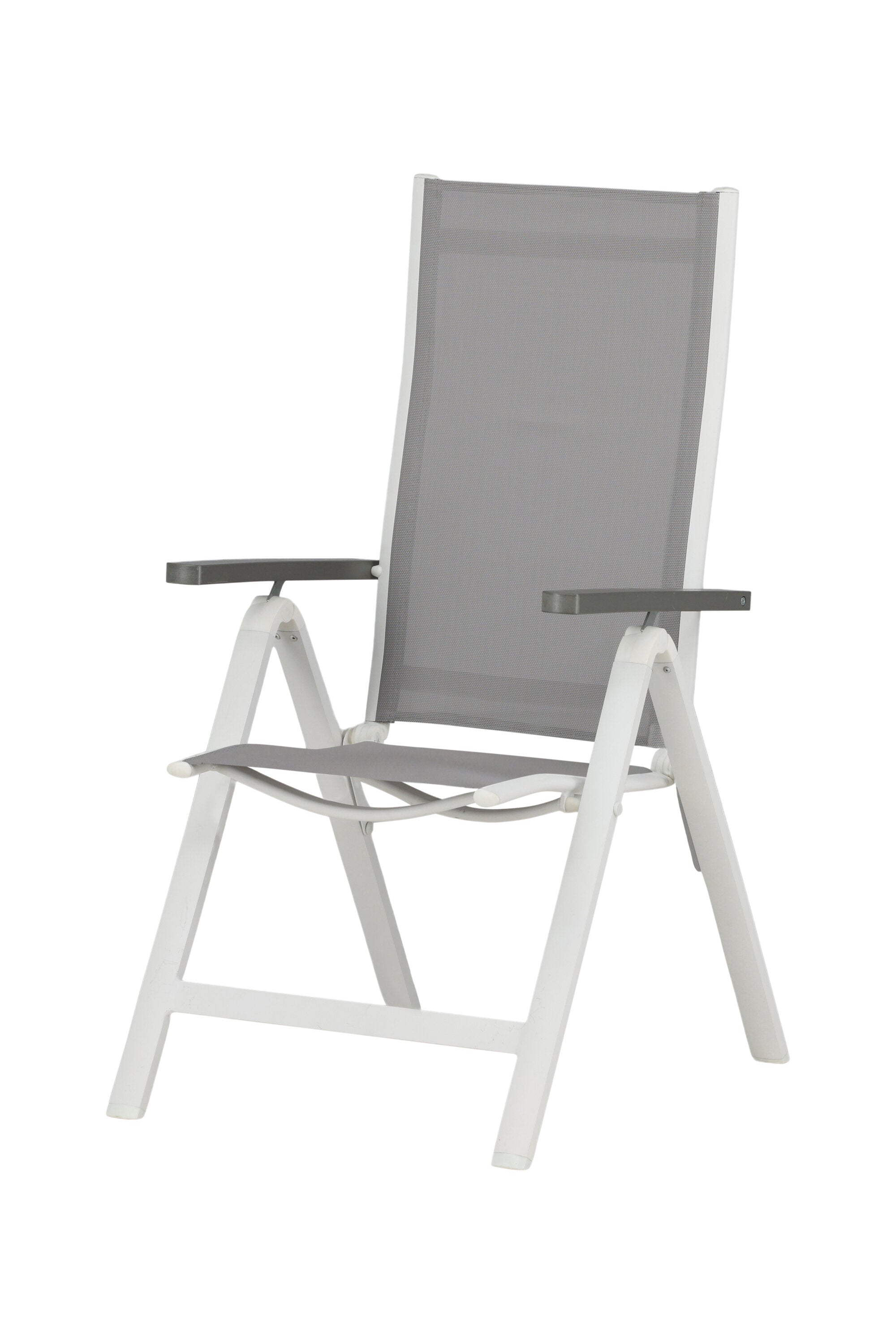 Albany Light Stuhl in Grau präsentiert im Onlineshop von KAQTU Design AG. Gartenstuhl mit Armlehnen ist von Venture Home