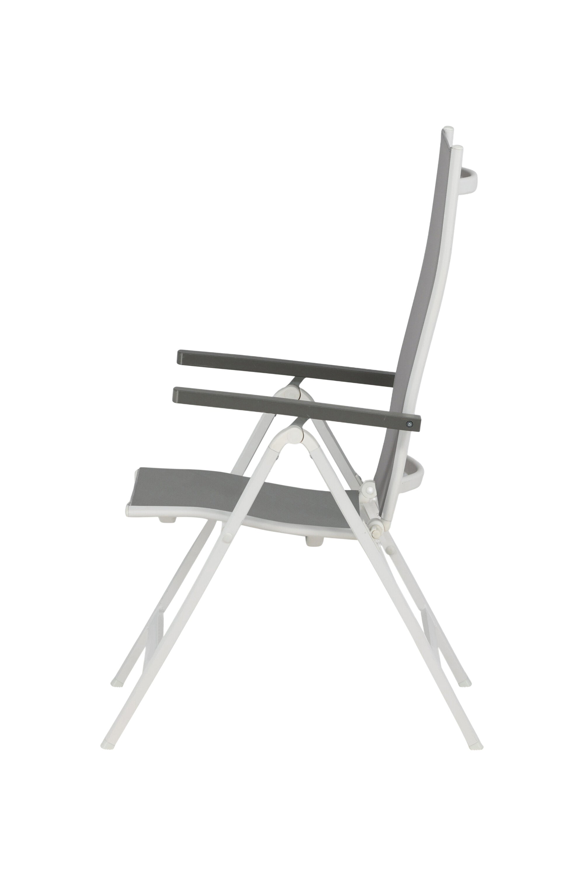Albany Light Stuhl in Grau präsentiert im Onlineshop von KAQTU Design AG. Gartenstuhl mit Armlehnen ist von Venture Home