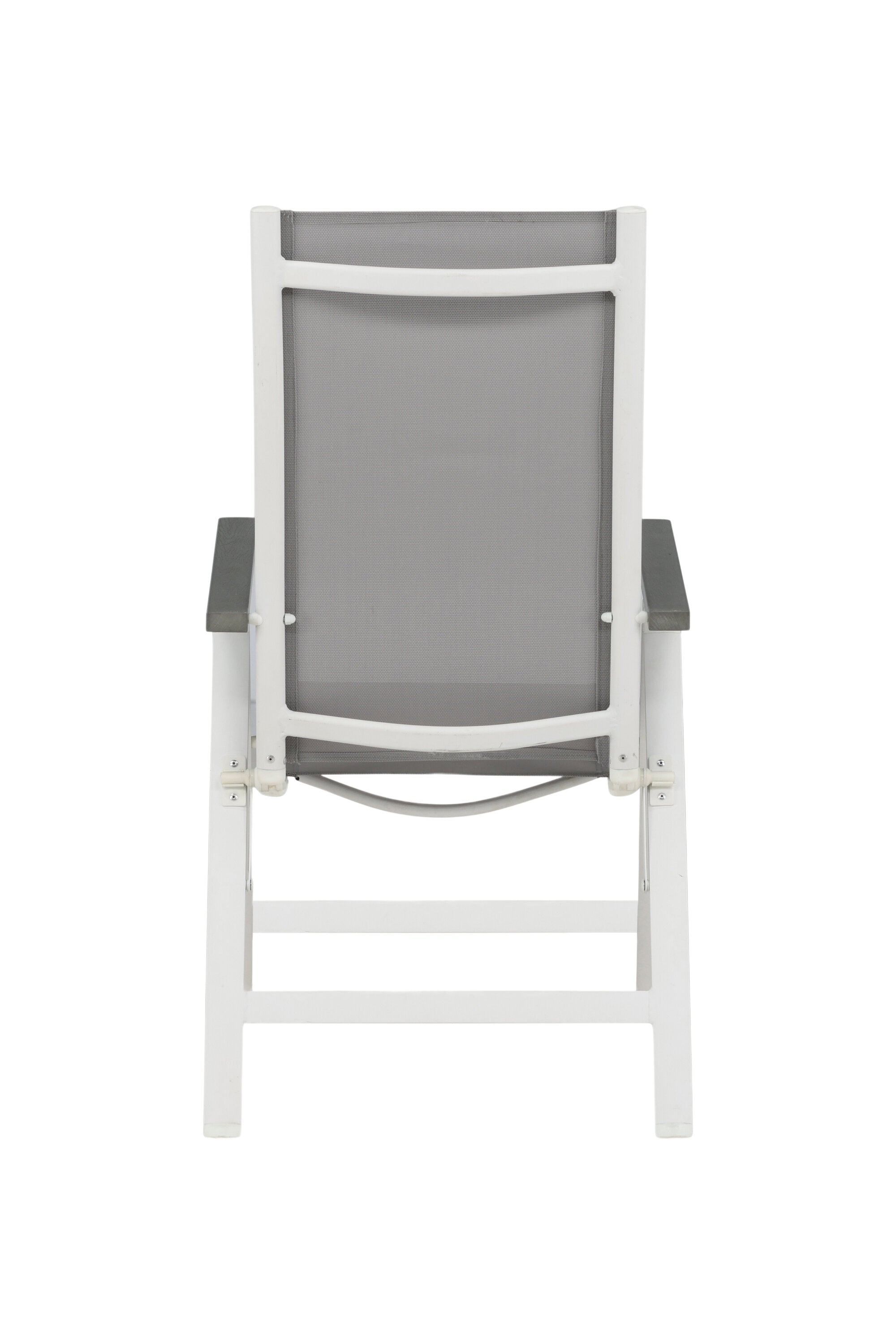 Albany Light Stuhl in Grau präsentiert im Onlineshop von KAQTU Design AG. Gartenstuhl mit Armlehnen ist von Venture Home