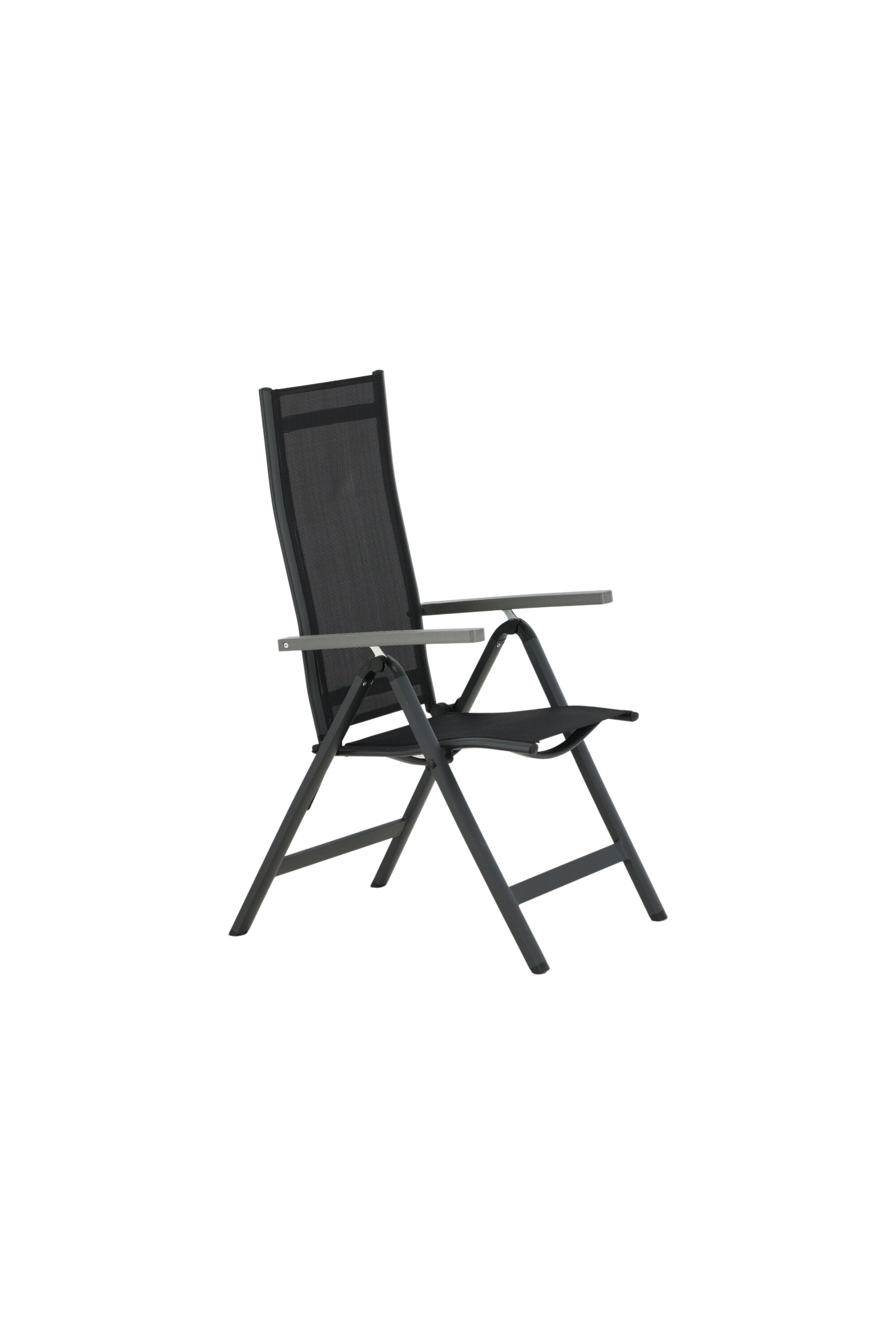 Albany Light Stuhl in Schwarz präsentiert im Onlineshop von KAQTU Design AG. Gartenstuhl mit Armlehnen ist von Venture Home