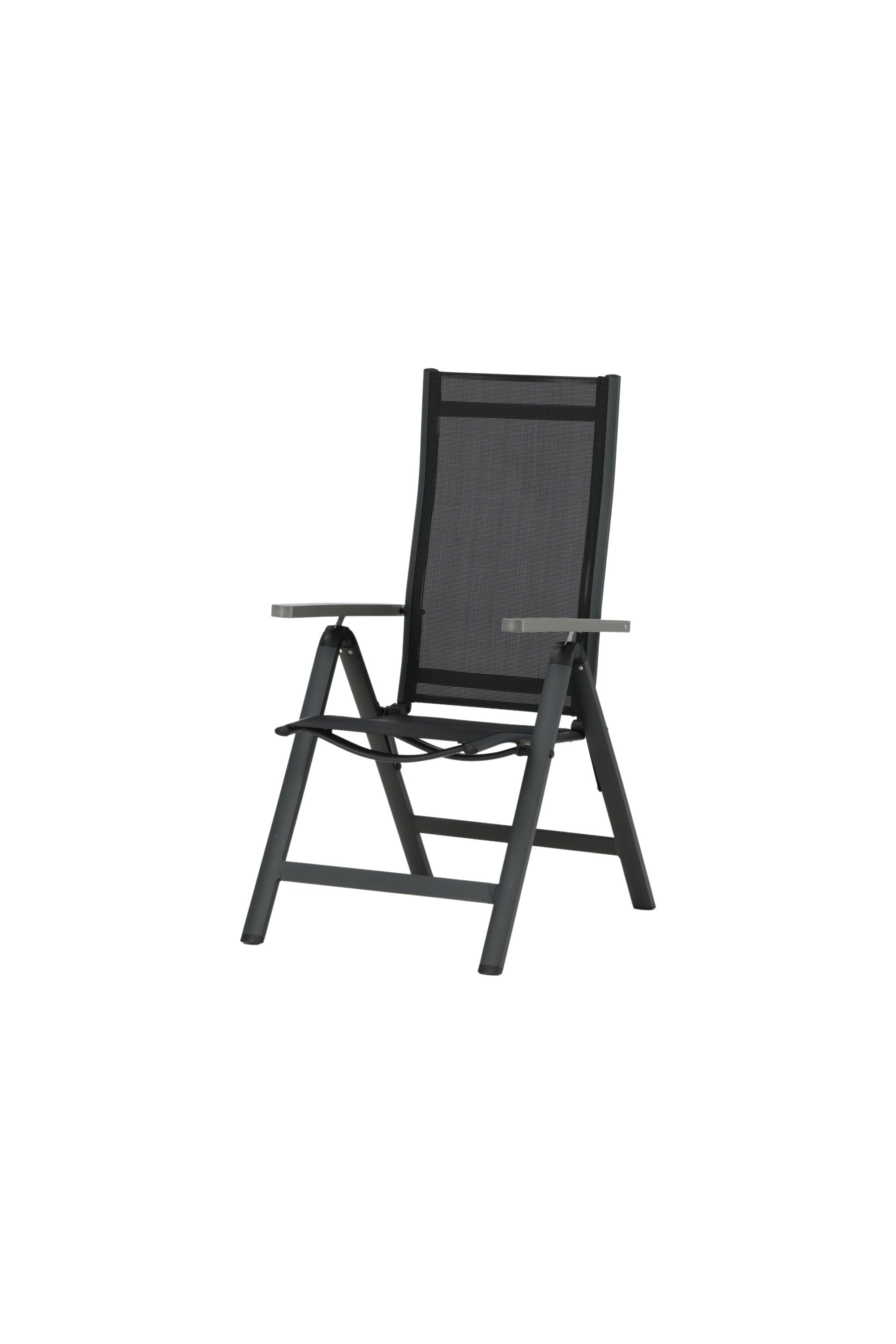 Albany Light Stuhl in Schwarz präsentiert im Onlineshop von KAQTU Design AG. Gartenstuhl mit Armlehnen ist von Venture Home