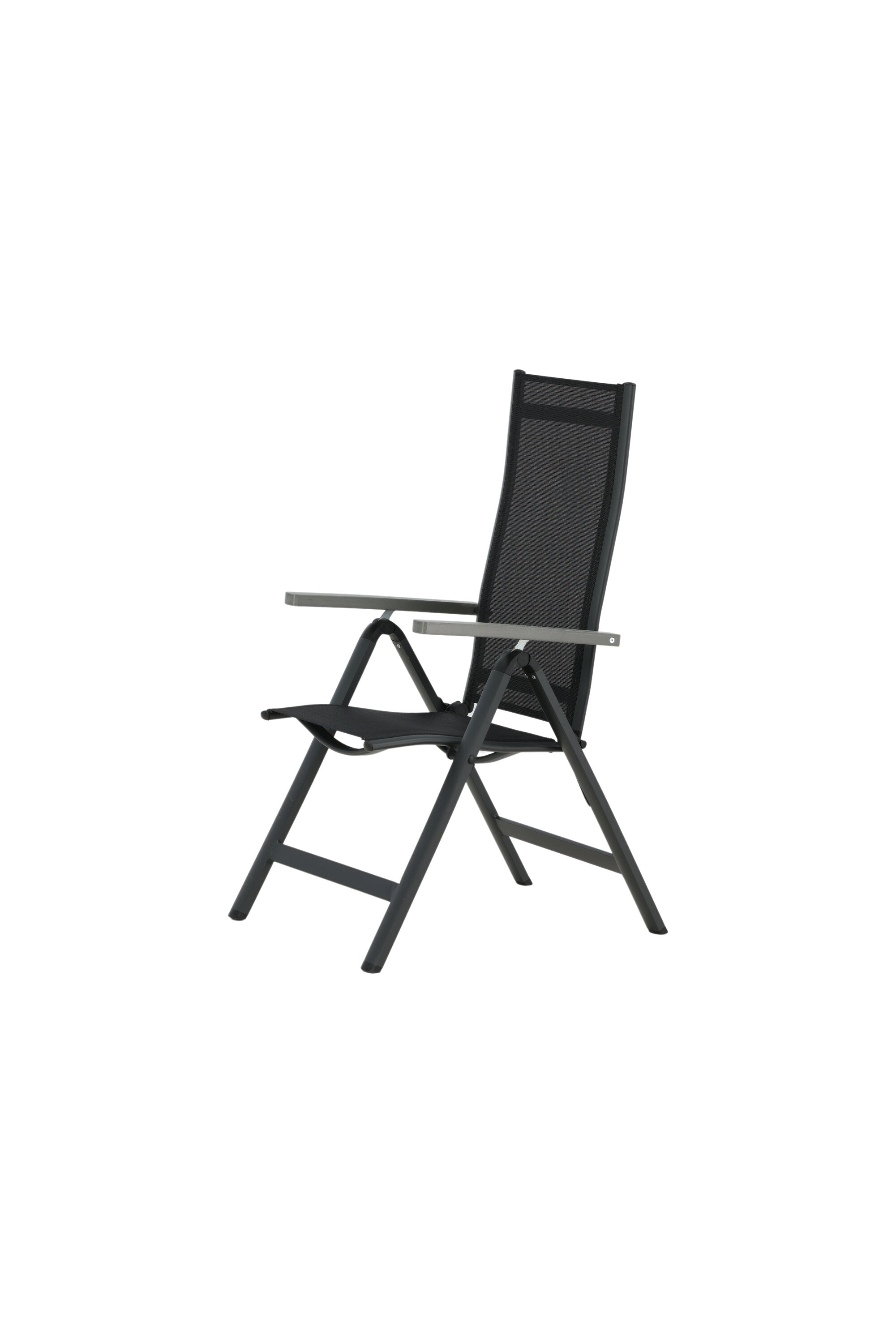 Albany Light Stuhl in Schwarz präsentiert im Onlineshop von KAQTU Design AG. Gartenstuhl mit Armlehnen ist von Venture Home