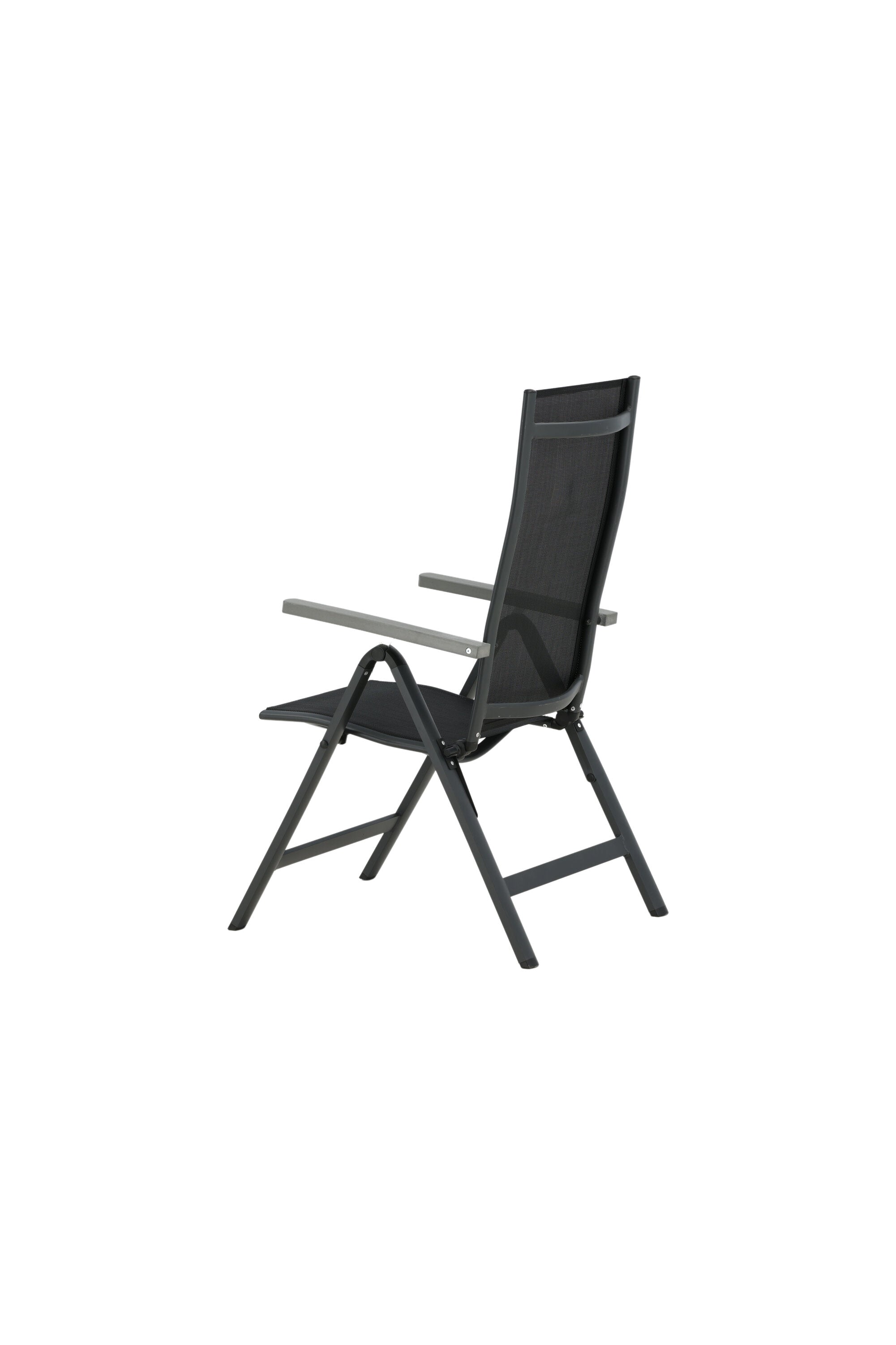 Albany Light Stuhl in Schwarz präsentiert im Onlineshop von KAQTU Design AG. Gartenstuhl mit Armlehnen ist von Venture Home