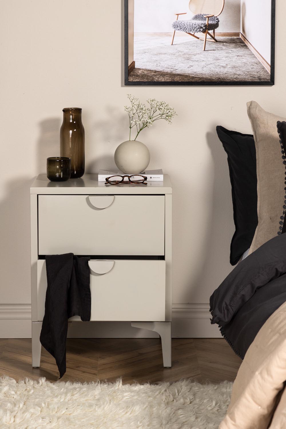 Piring 2 Korpus in Beige präsentiert im Onlineshop von KAQTU Design AG. Regal Zubehör ist von Venture Home
