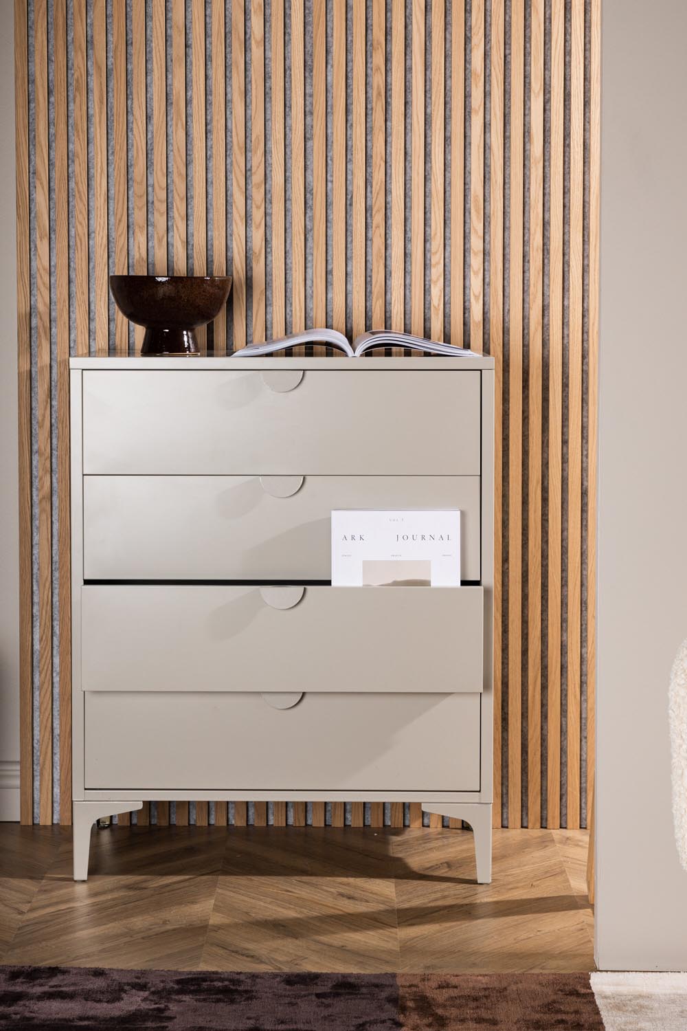 Piring 4 Korpus in Beige präsentiert im Onlineshop von KAQTU Design AG. Regal Zubehör ist von Venture Home