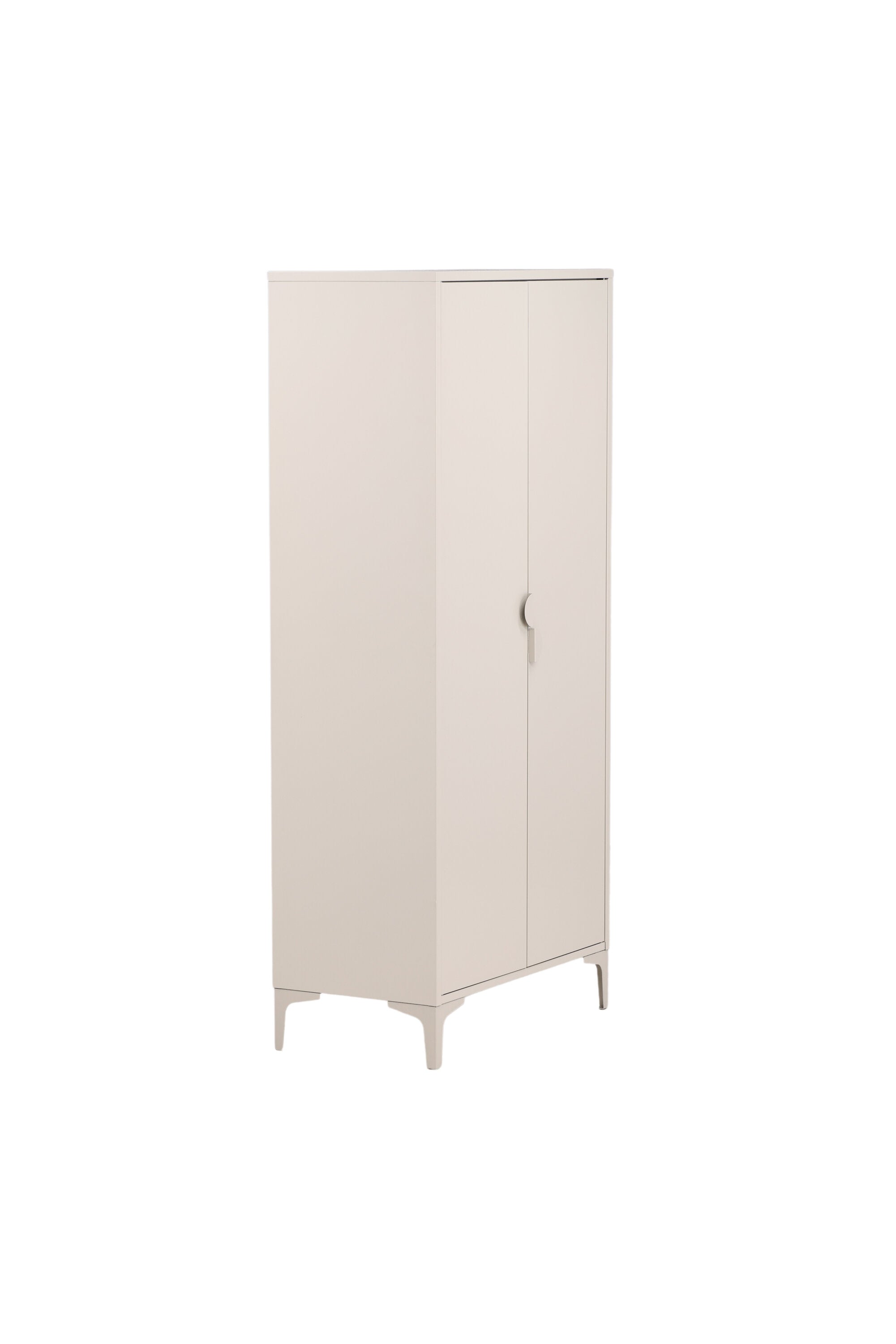 Piring Garderobe in Beige präsentiert im Onlineshop von KAQTU Design AG. Drehtürenschrank ist von Venture Home