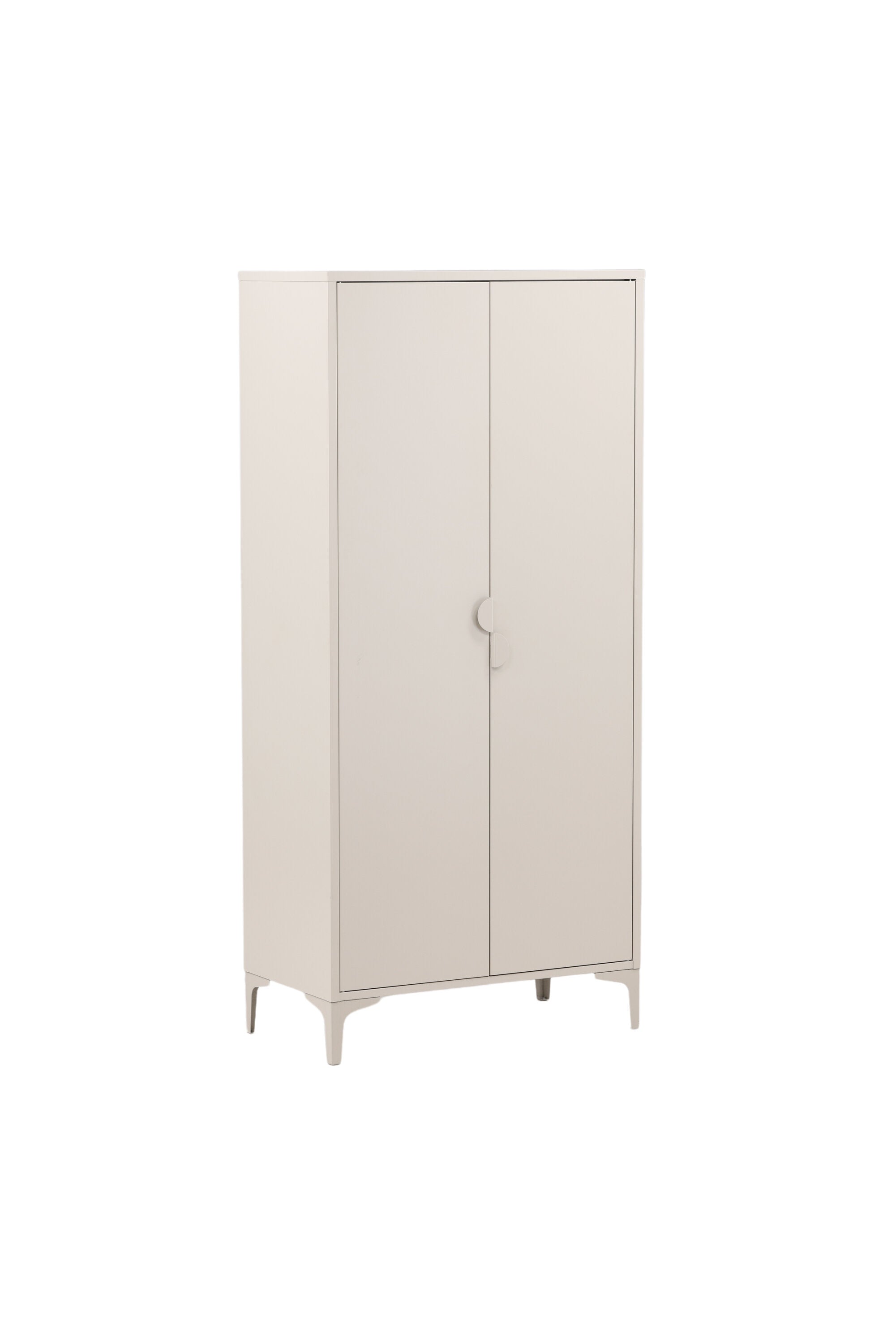 Piring Garderobe in Beige präsentiert im Onlineshop von KAQTU Design AG. Drehtürenschrank ist von Venture Home