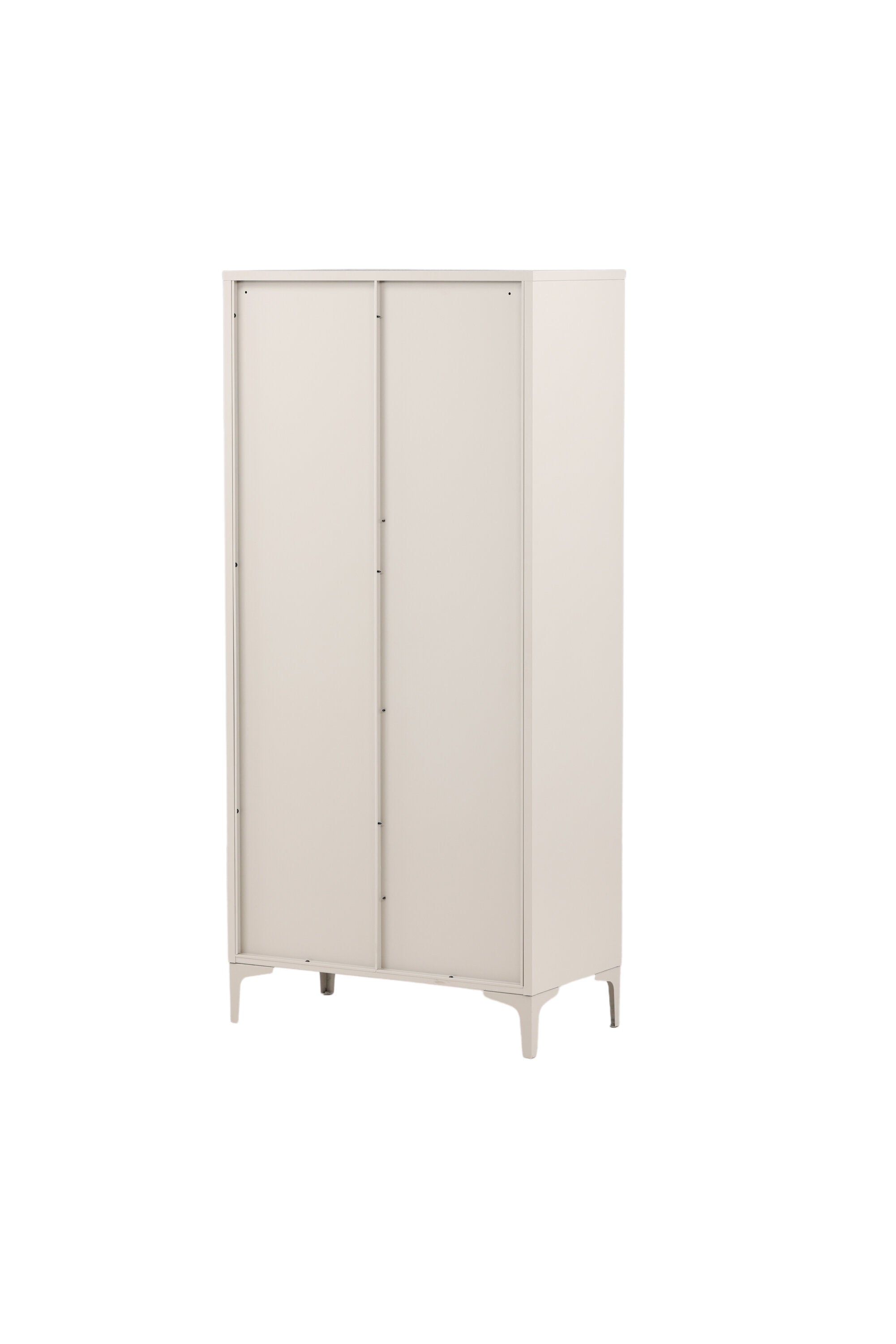 Piring Garderobe in Beige präsentiert im Onlineshop von KAQTU Design AG. Drehtürenschrank ist von Venture Home